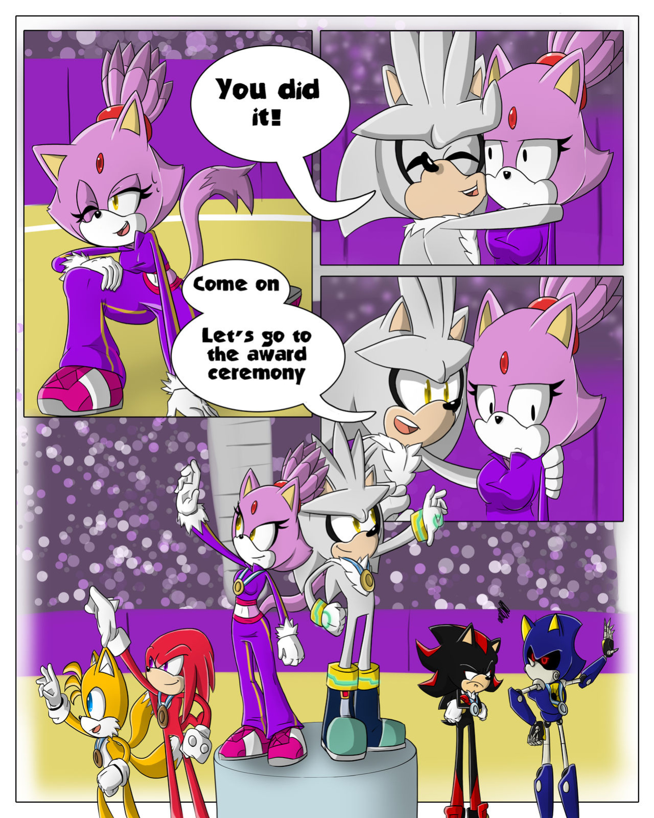 [Sandunky] All Fun And (Olympic) Games (Sonic The Hedgehog)
