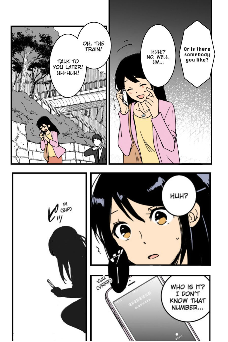 Kimi no Na wa. - & and & - Mitsuha Miyamziu & Teshigawara Katsuhiko (Coelacanth) (colored by mikakucoloring)