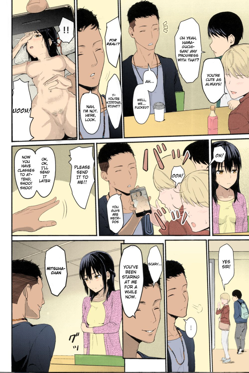 Kimi no Na wa. - & and & - Mitsuha Miyamziu & Teshigawara Katsuhiko (Coelacanth) (colored by mikakucoloring)