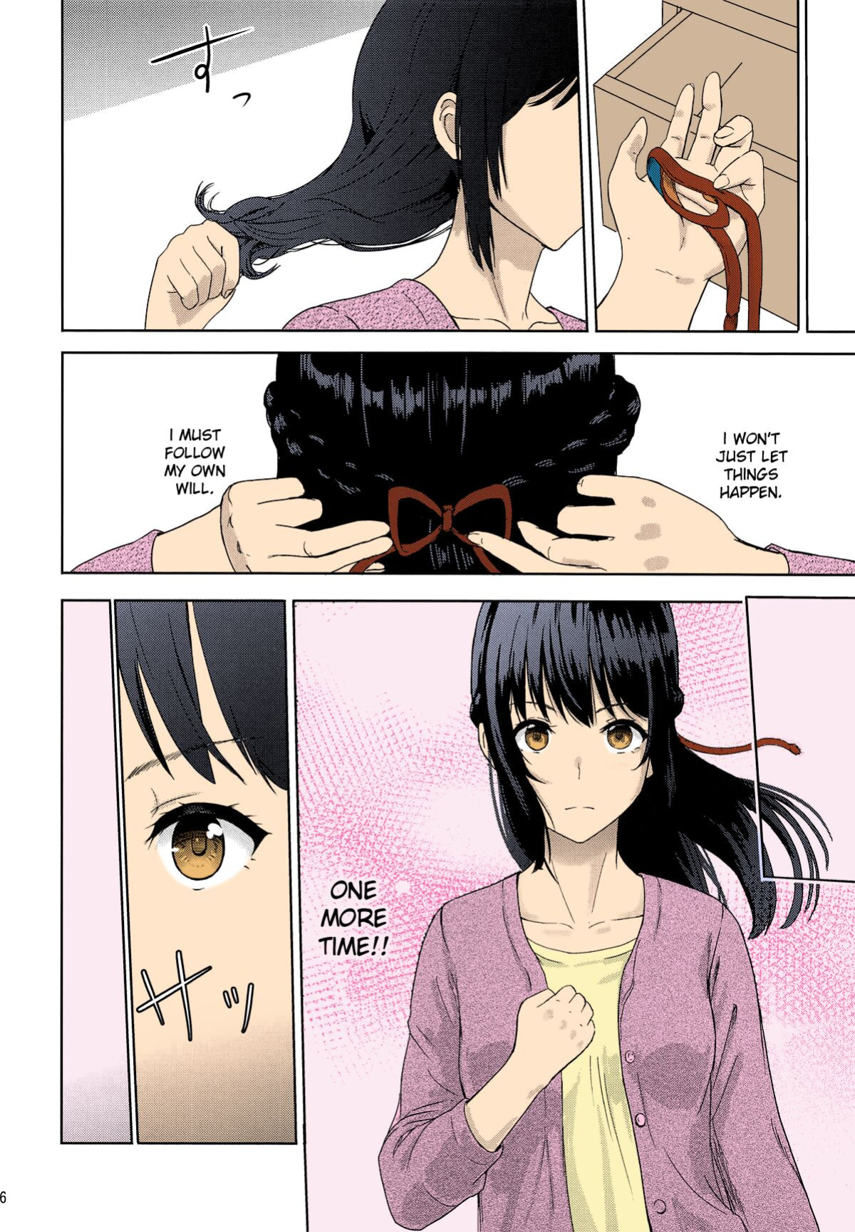 Kimi no Na wa. - & and & - Mitsuha Miyamziu & Teshigawara Katsuhiko (Coelacanth) (colored by mikakucoloring)