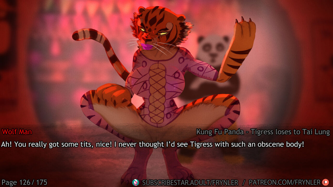 [Frynler] Tigress loses to Tai Lung (Kung Fu Panda)