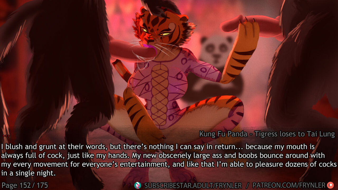 [Frynler] Tigress loses to Tai Lung (Kung Fu Panda)