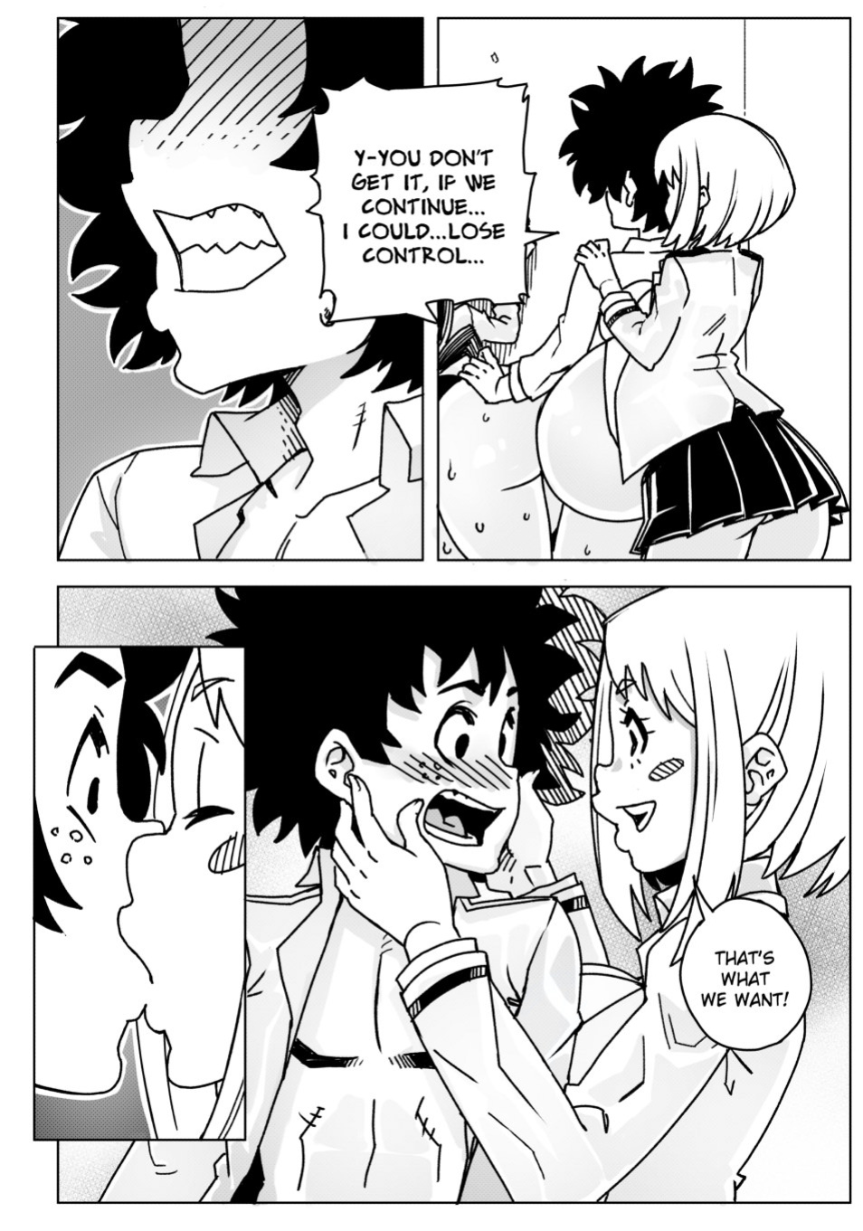 Pregnant Hero Academia