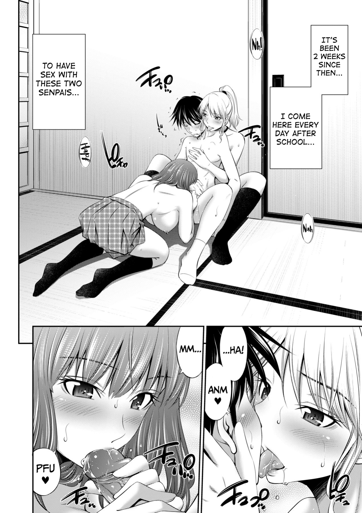 [Sabashi Renya] Senpai-tachi to no Gakuen Seikatsu [biribiri]