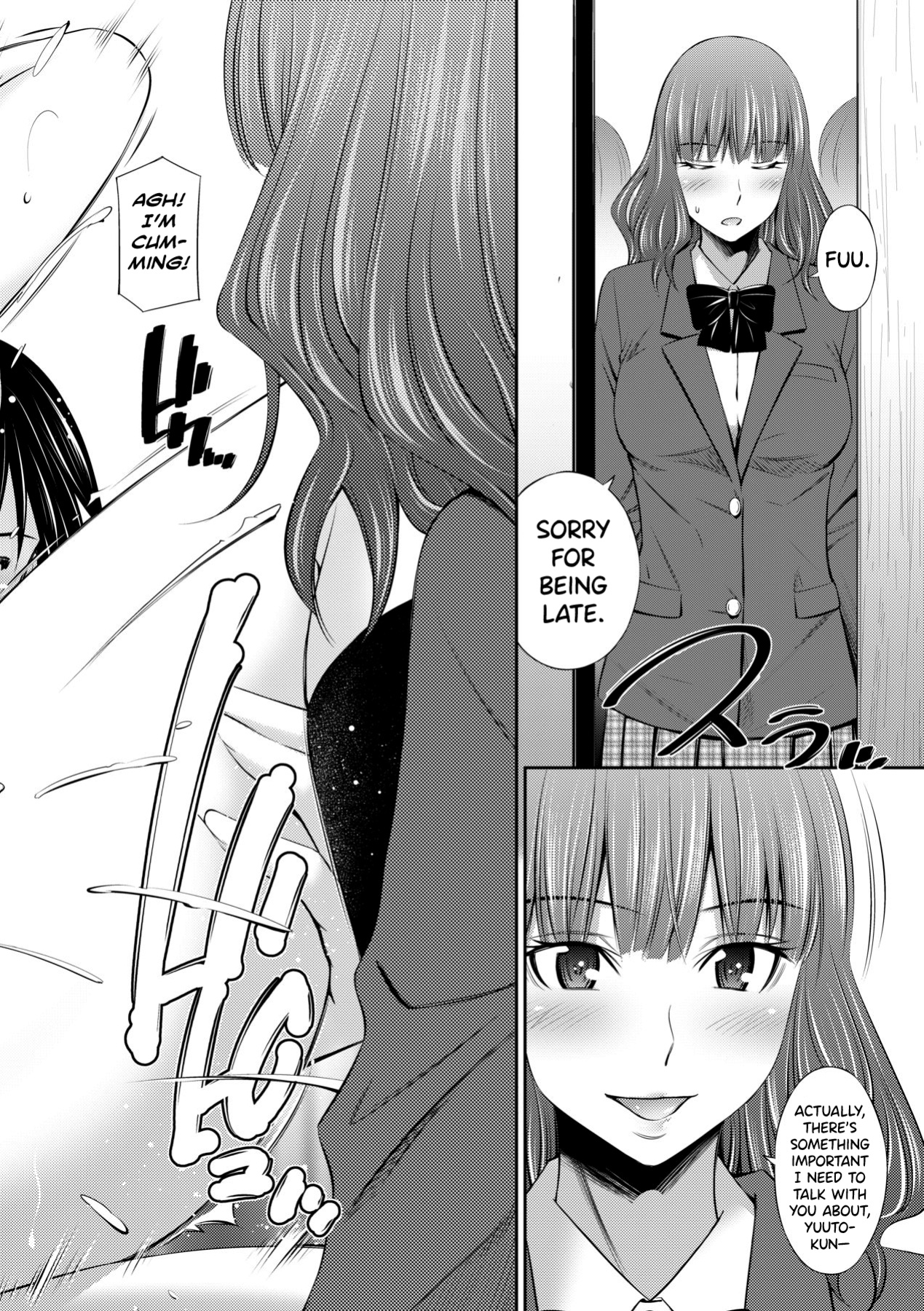 [Sabashi Renya] Senpai-tachi to no Gakuen Seikatsu [biribiri]