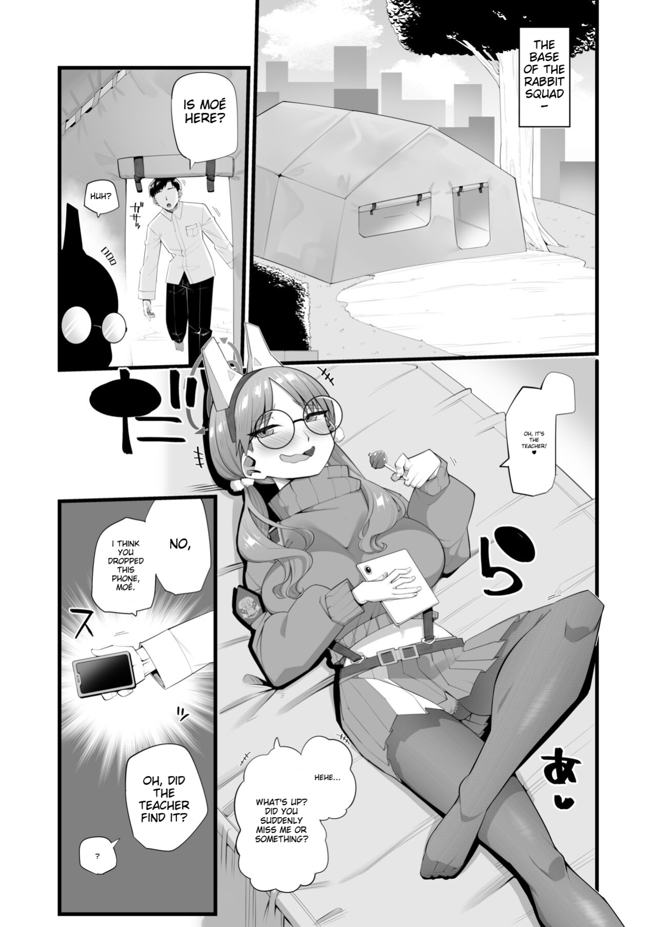 [Aureole (Kira Boshi)] Moe wants to be ruined by a sensei♥ (Blue Archive) [MTL]