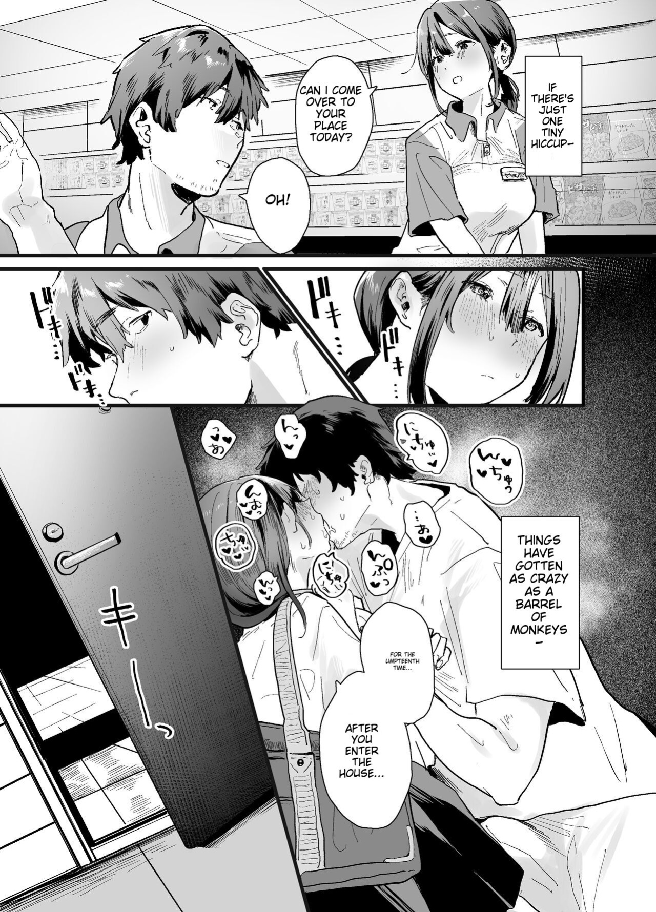 [Yamakon-ya (Yamakonbu)] My part-time coworker ran away from home and came to work here, but she was too sexy... [MTL]