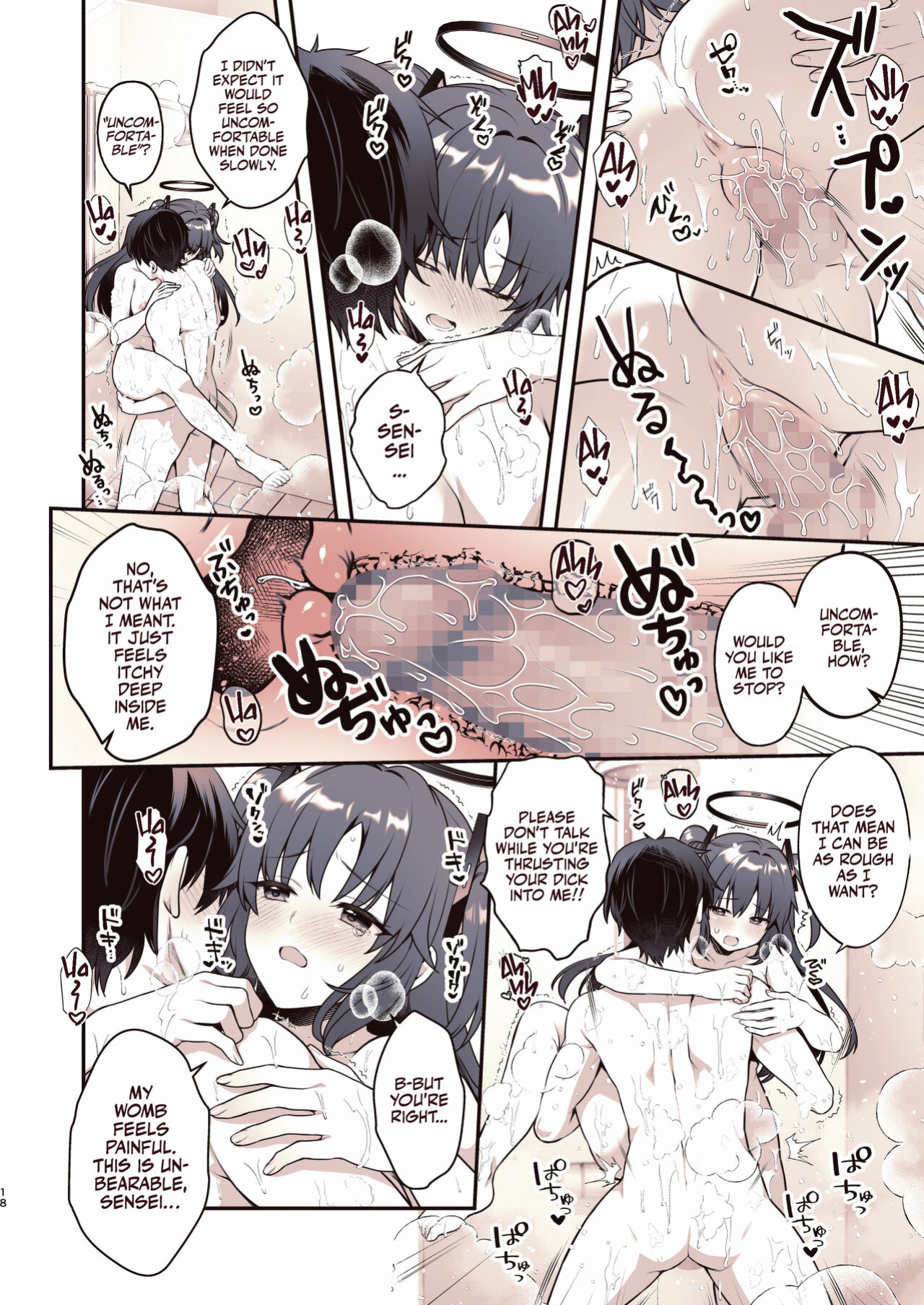 [Alpha to Yukaina Nakamatachi (Alpha)] Shower de Yuuka to | Shower Time With Yuuka! (Blue Archive) [Team Rabu2]