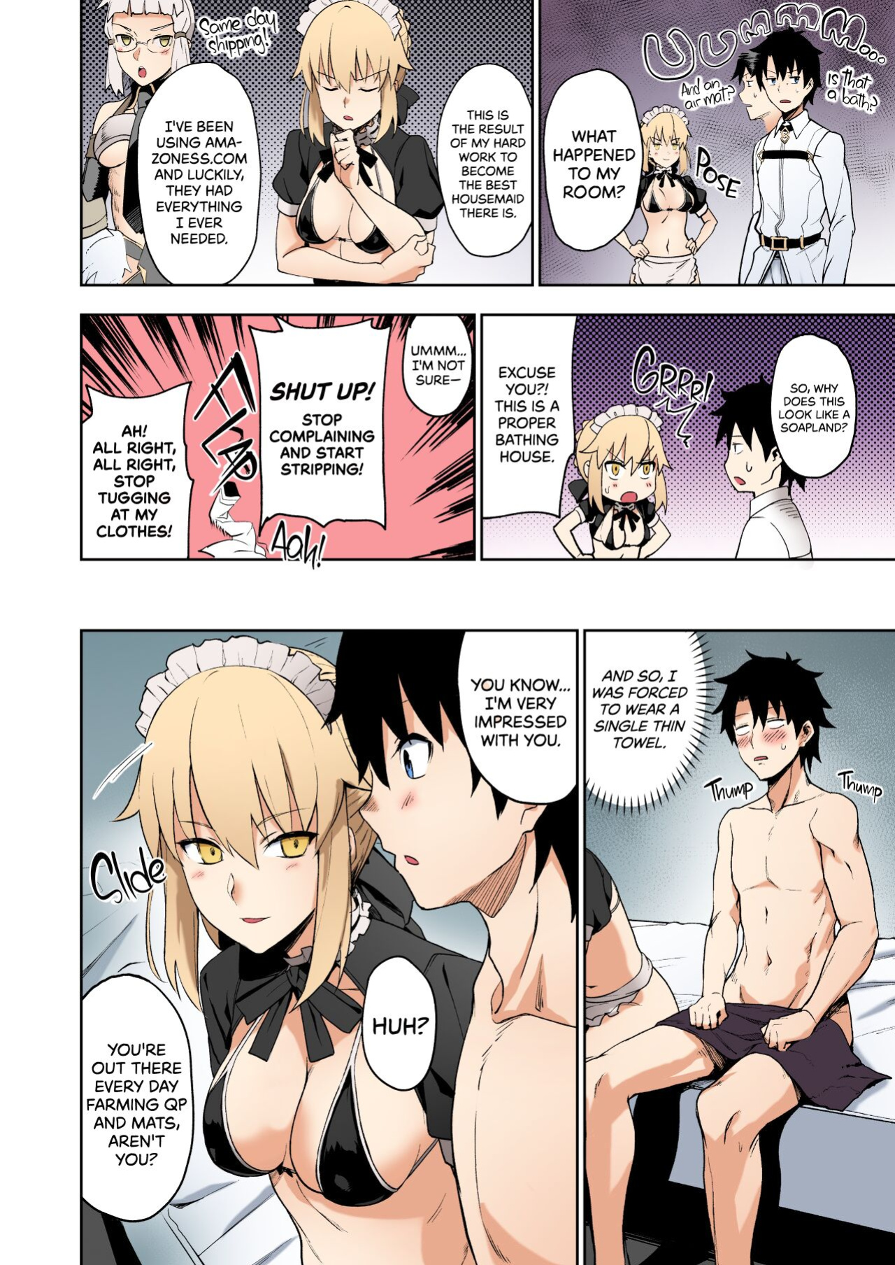 [LOFLAT (Prime)] Chaldea Soap SSS-kyuu Gohoushi Maid | Chaldea Soapland's Premium Maid (Fate/Grand Order) [Colorized]