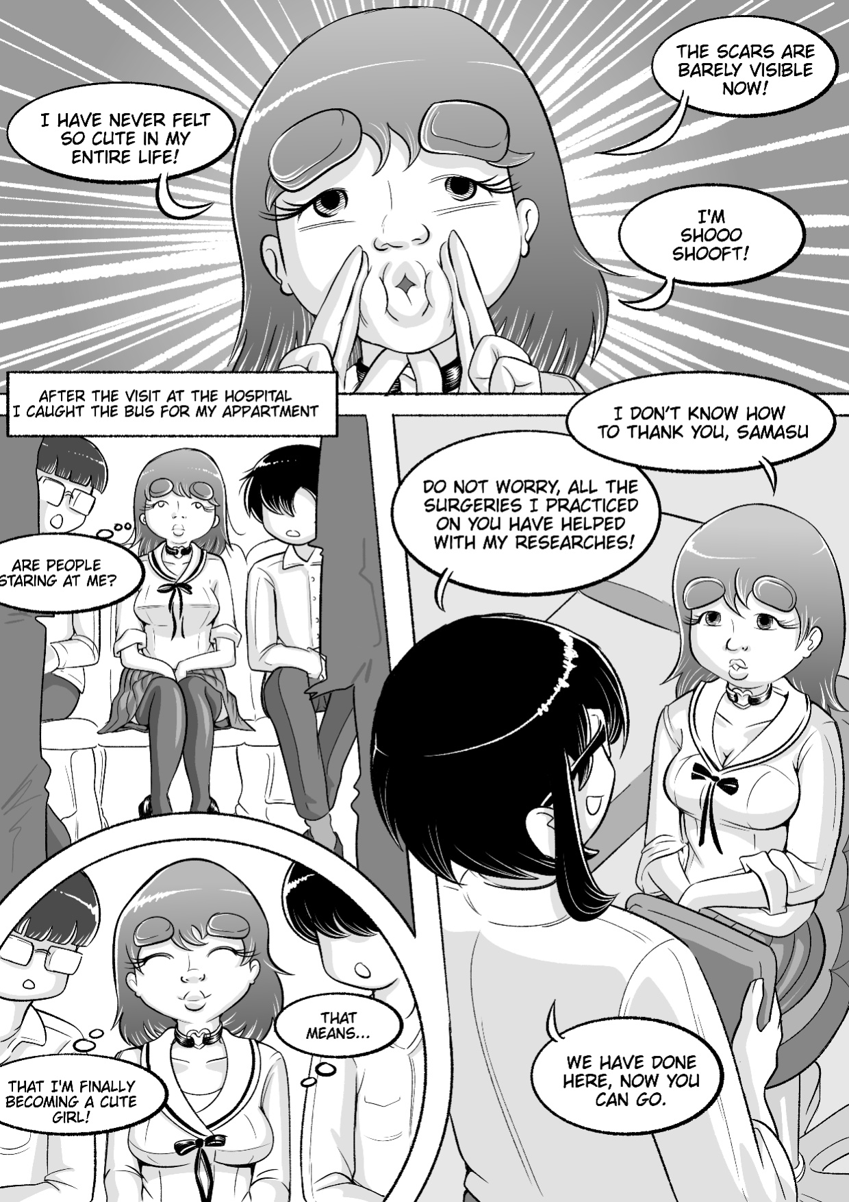 I tried female hormones to become a crossdresser Idol (all chapters so far)