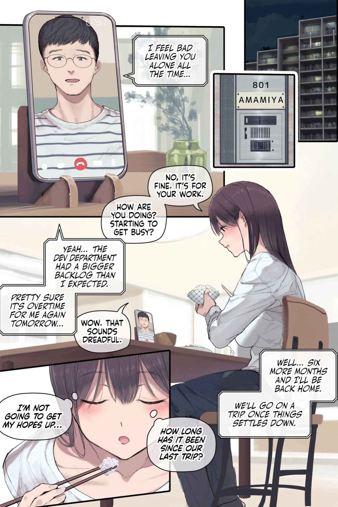 [Yomoda Yomo] Intelli Hitozuma Amamiya Touko Sensei no Hatsujou | Touko Amamiya: Wife, Scholar, Professor in HEAT [Artistan]