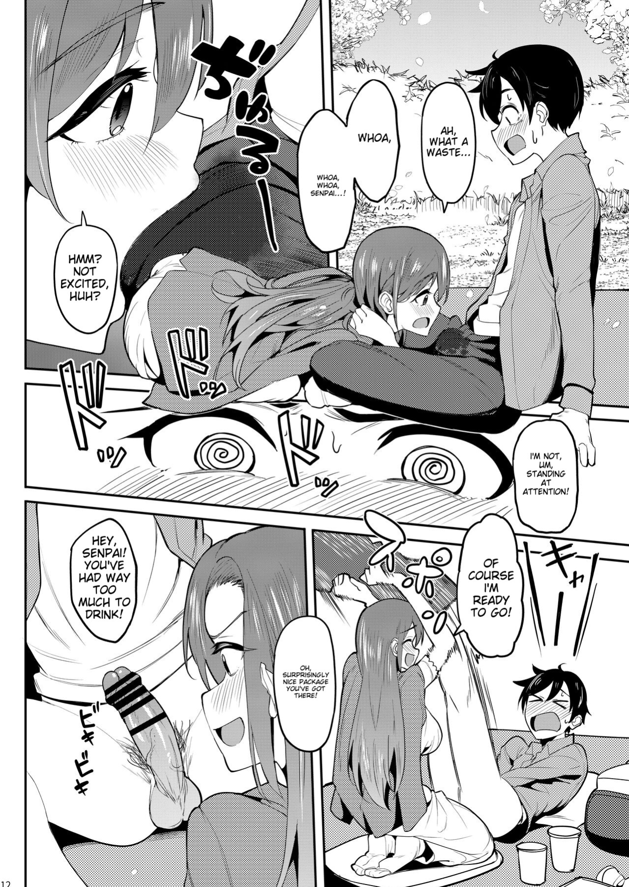 [Ikebukuro Distillery (Kosuke Haruhito)] Yoidore Hanamizake - Daigaku no Senpai to Ohanami Deisui Sex
