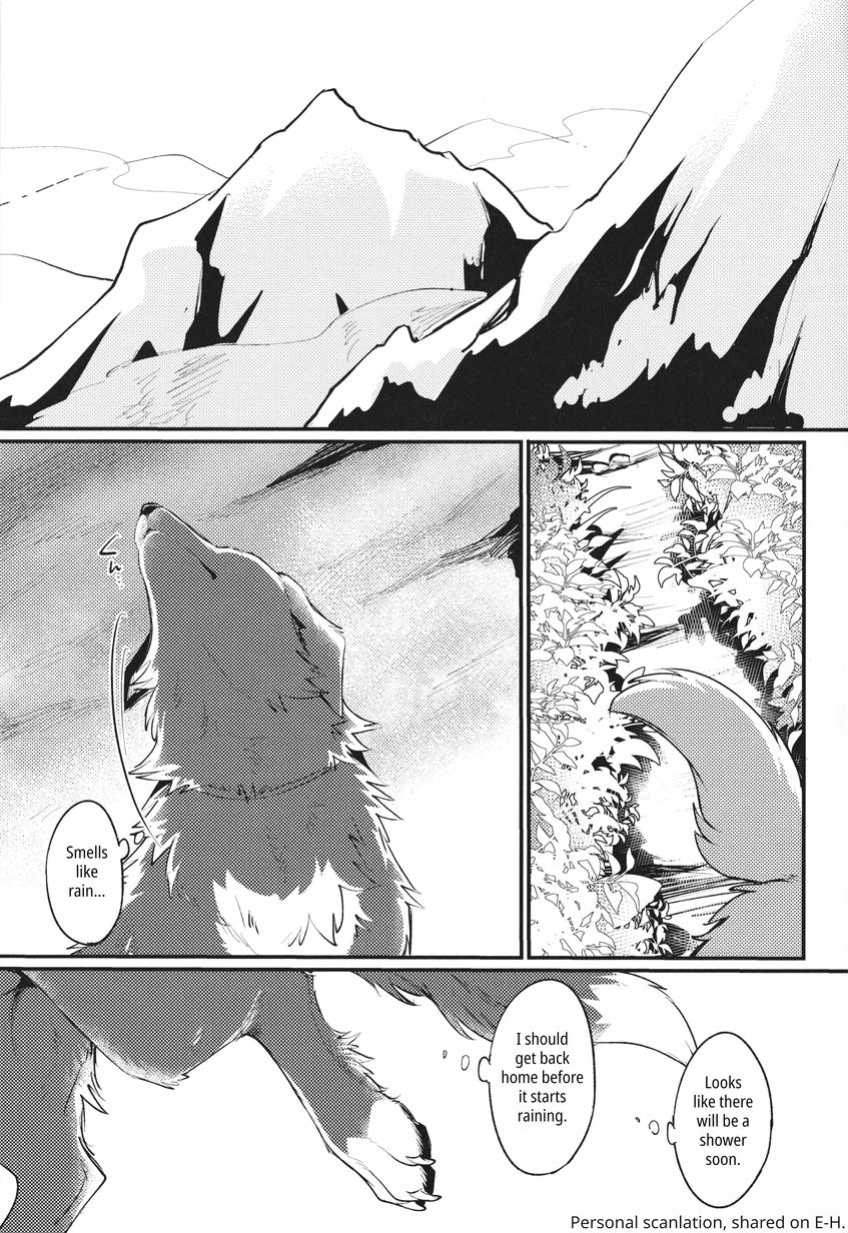 (Kemoket 14) [Kaiten ParaDOGs (Minaga Tsukune)] Kokoro Karu Made | The Tanuki and the Hound