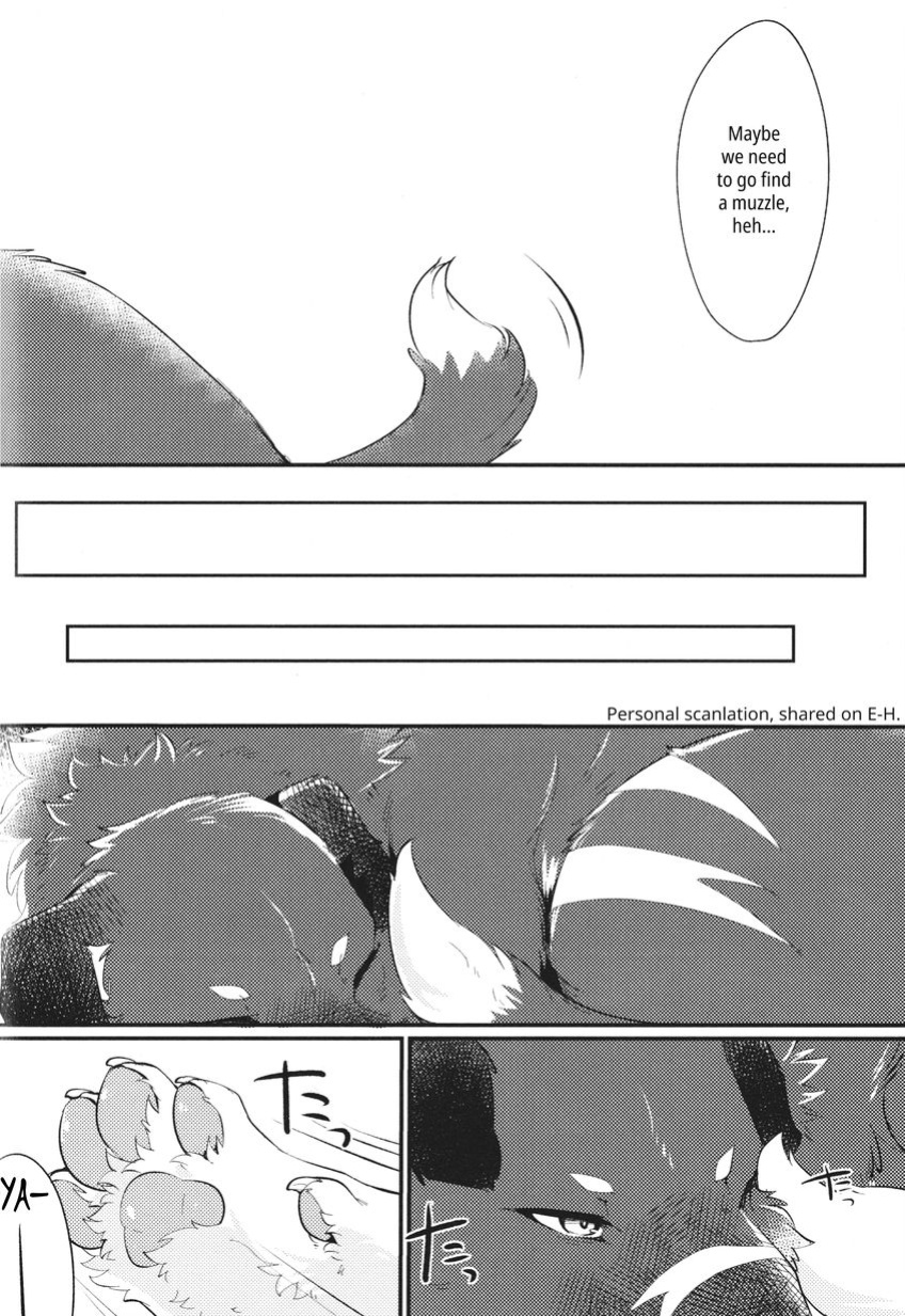 (Kemoket 14) [Kaiten ParaDOGs (Minaga Tsukune)] Kokoro Karu Made | The Tanuki and the Hound