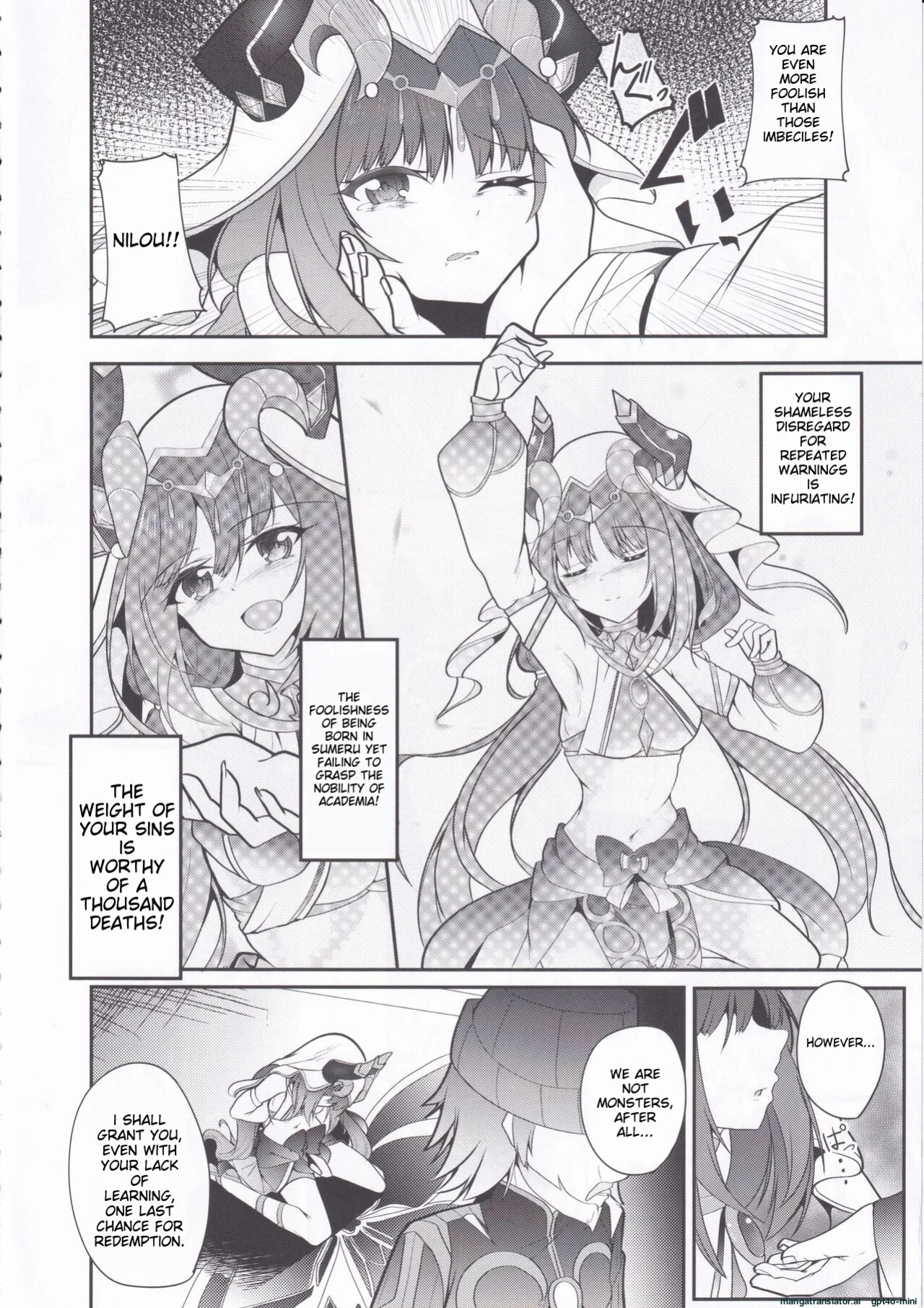 (C102) [Mugen no Sekai (B-ta)] Hikentai Nilou ~Akasha Tanmatsu ni Yoru Saimin Jikken Kiroku~ (Genshin Impact)