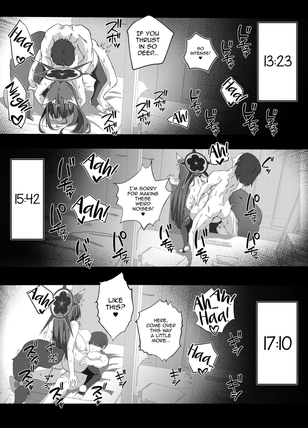 [Kitsune Jiru (Emil)] Hatsujouki Wakamo no Sakusei Nisshi | In Heat, Wakamo's Semen-milking Journal (Blue Archive) [mysterymeat3]