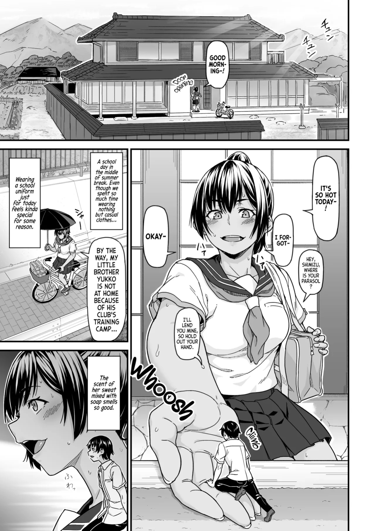 [I-Raf-you (Butte)] Natsu no Toukoubi | A School Day in the Summer (Microne Magazine Vol. 72)
