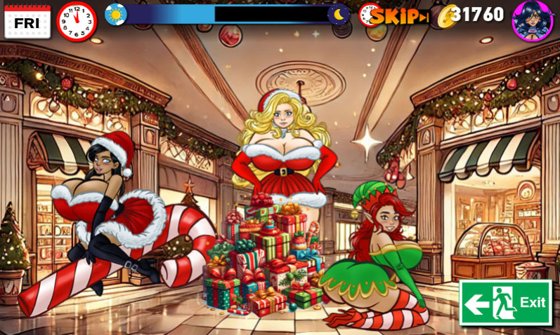 She Means Business game: Naughty Or Nice