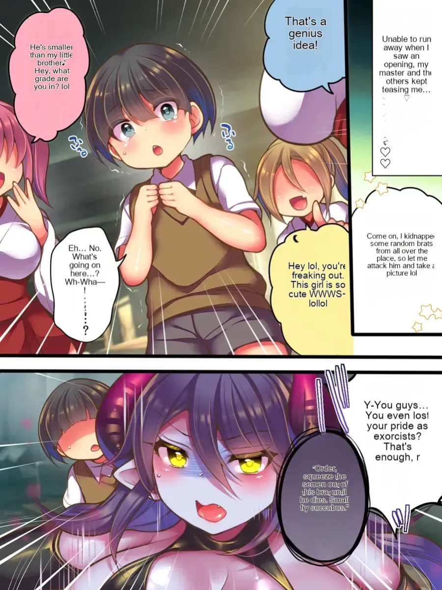 TS Succubus Exorcist VS Female Kid Exorcist ~TS Succubus Exorcist Defeated! Humiliating Lesbian Rape~