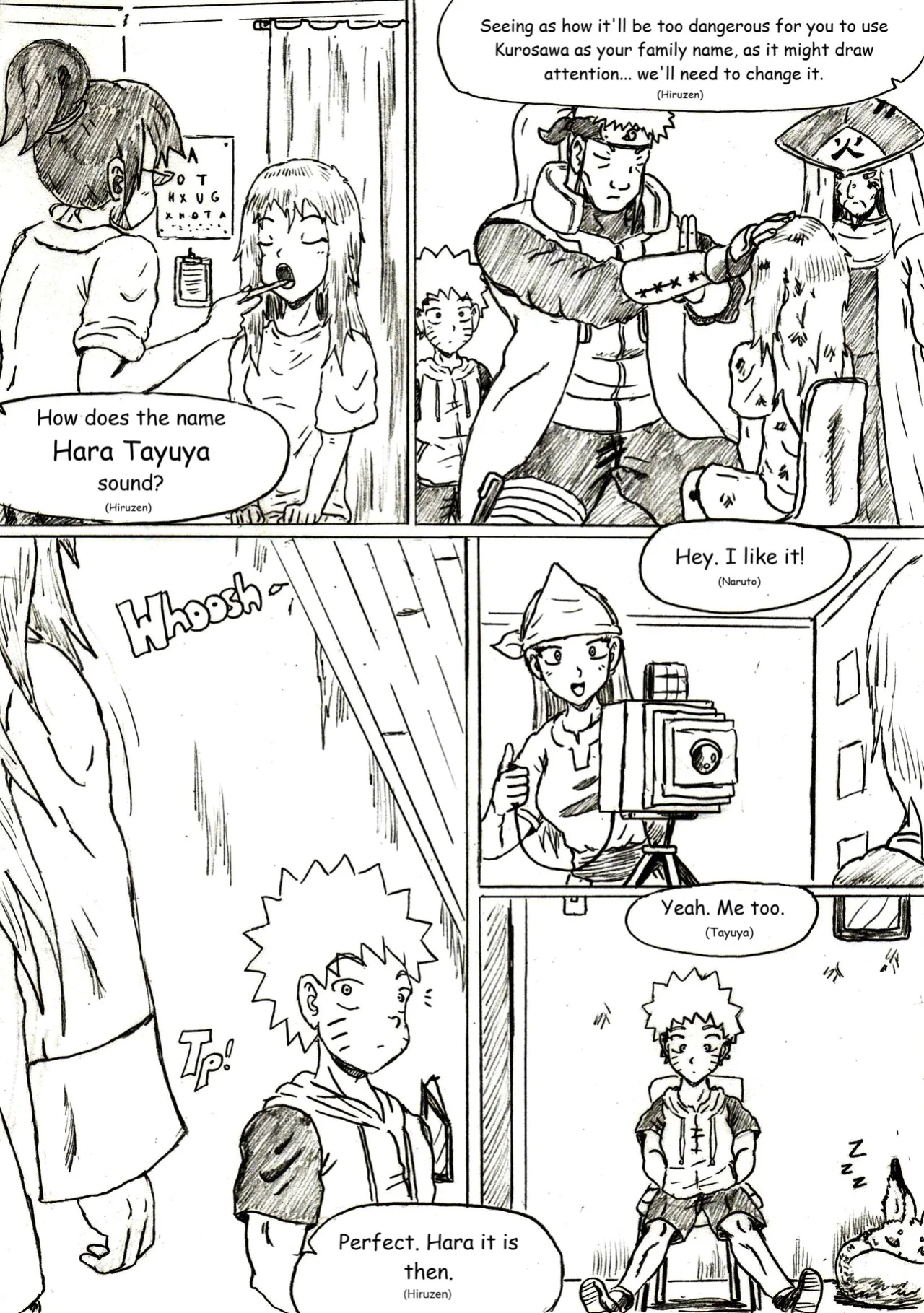 [TheWriteFiction] Naruto: Rogue - Chapter 4 - Blood and Family