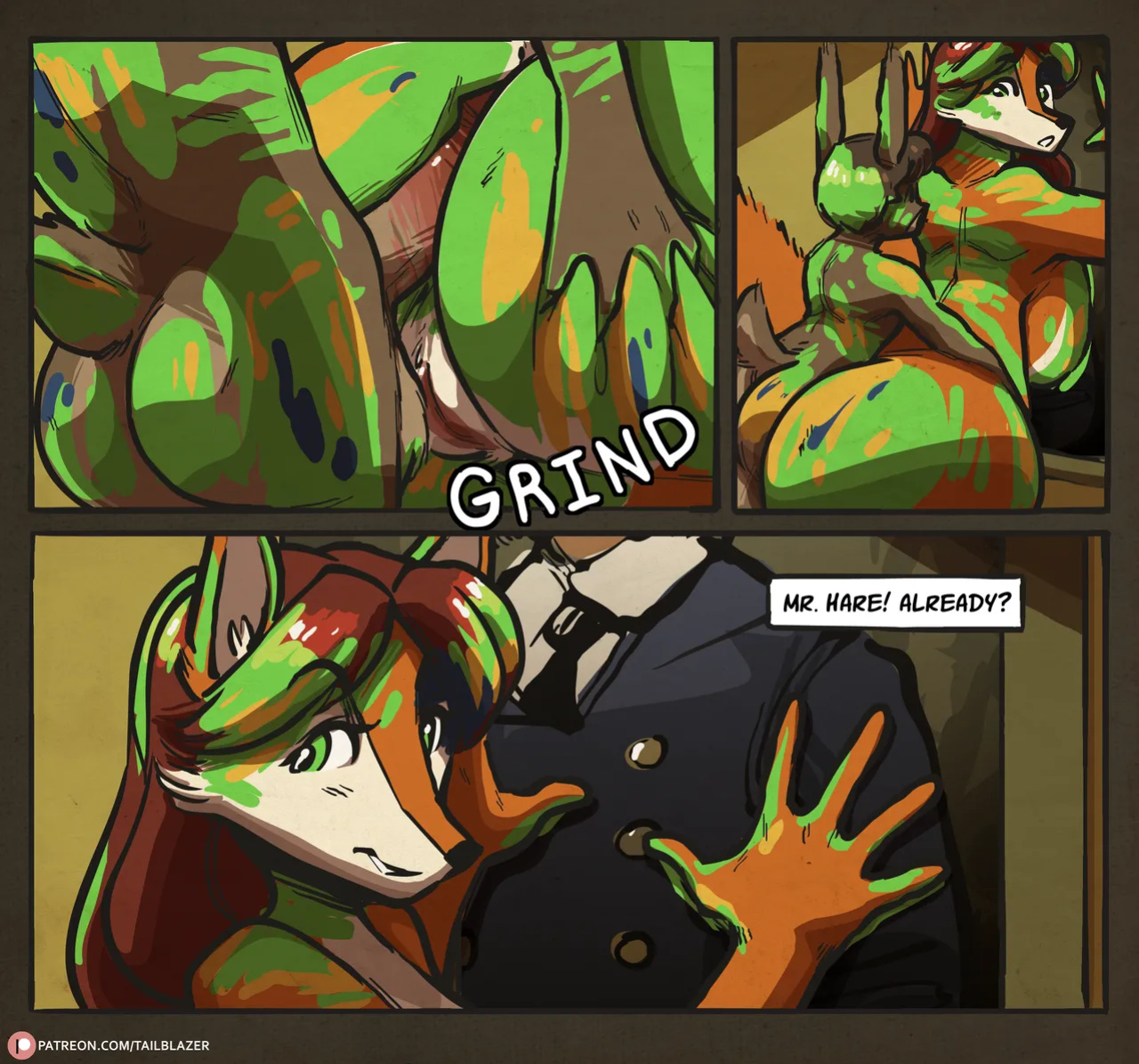 [Tail-Blazer] Mr. Hare (W/ Extras) (Incomplete)
