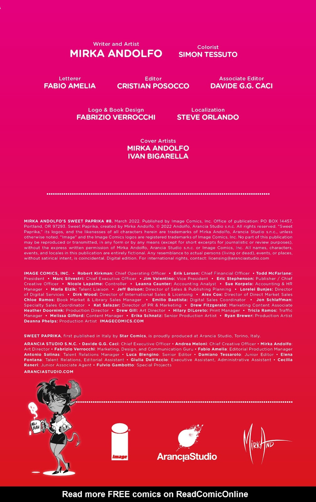 [Mirka Andolfo] Sweet Paprika Issue 8