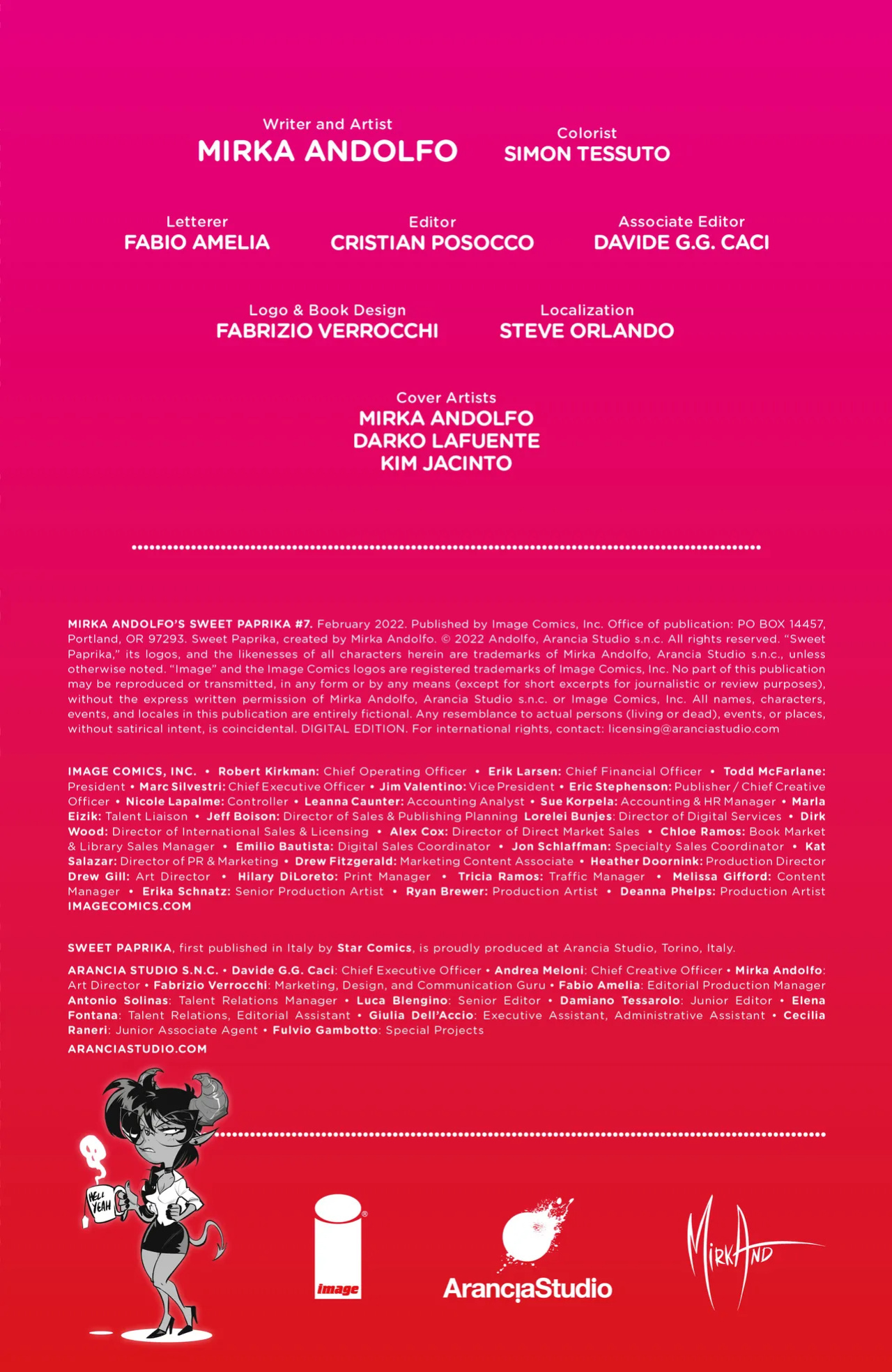 [Mirka Andolfo] Sweet Paprika Issue 7