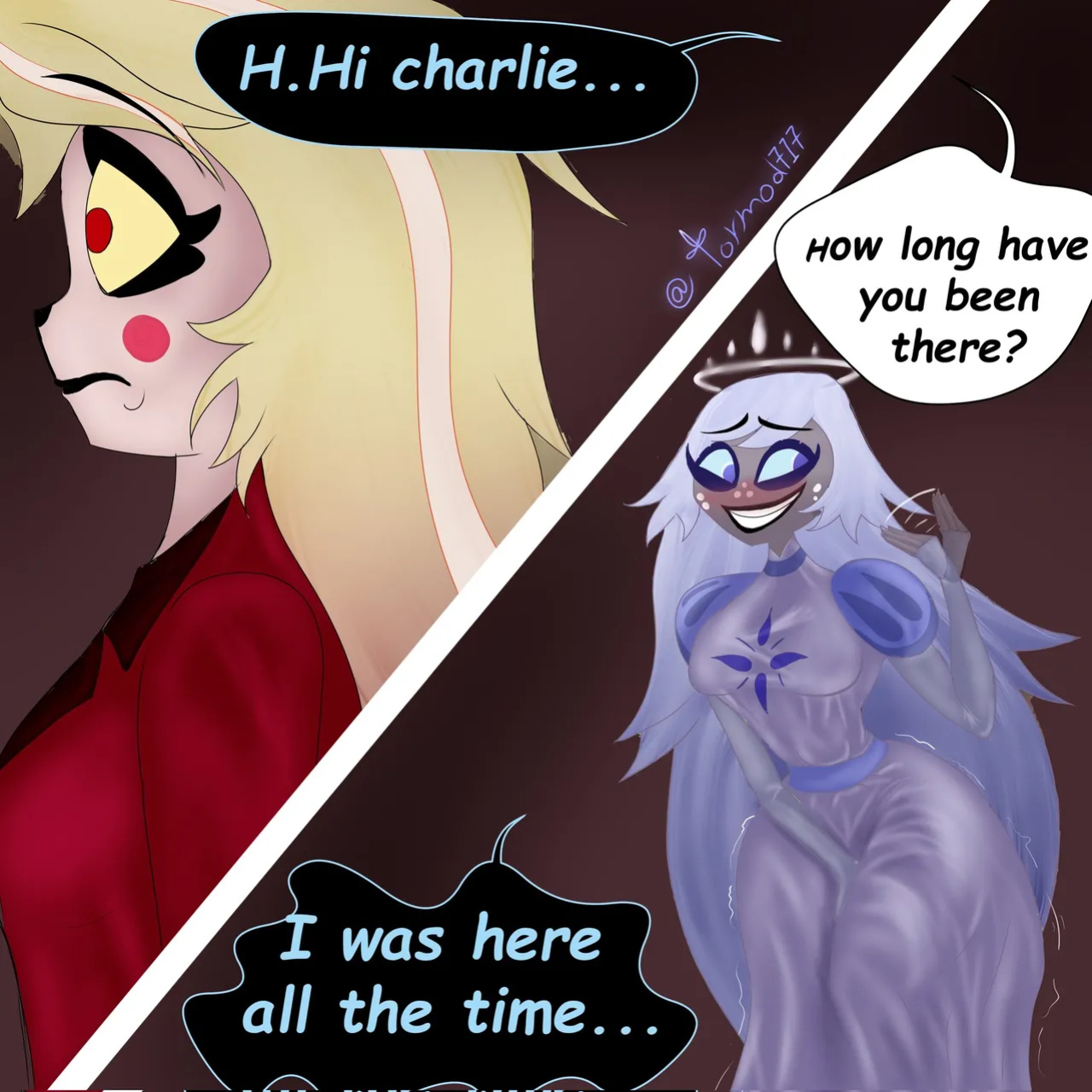 [Tormod717] Charlie & Vaggie / Charlie & Emily (Hazbin Hotel)