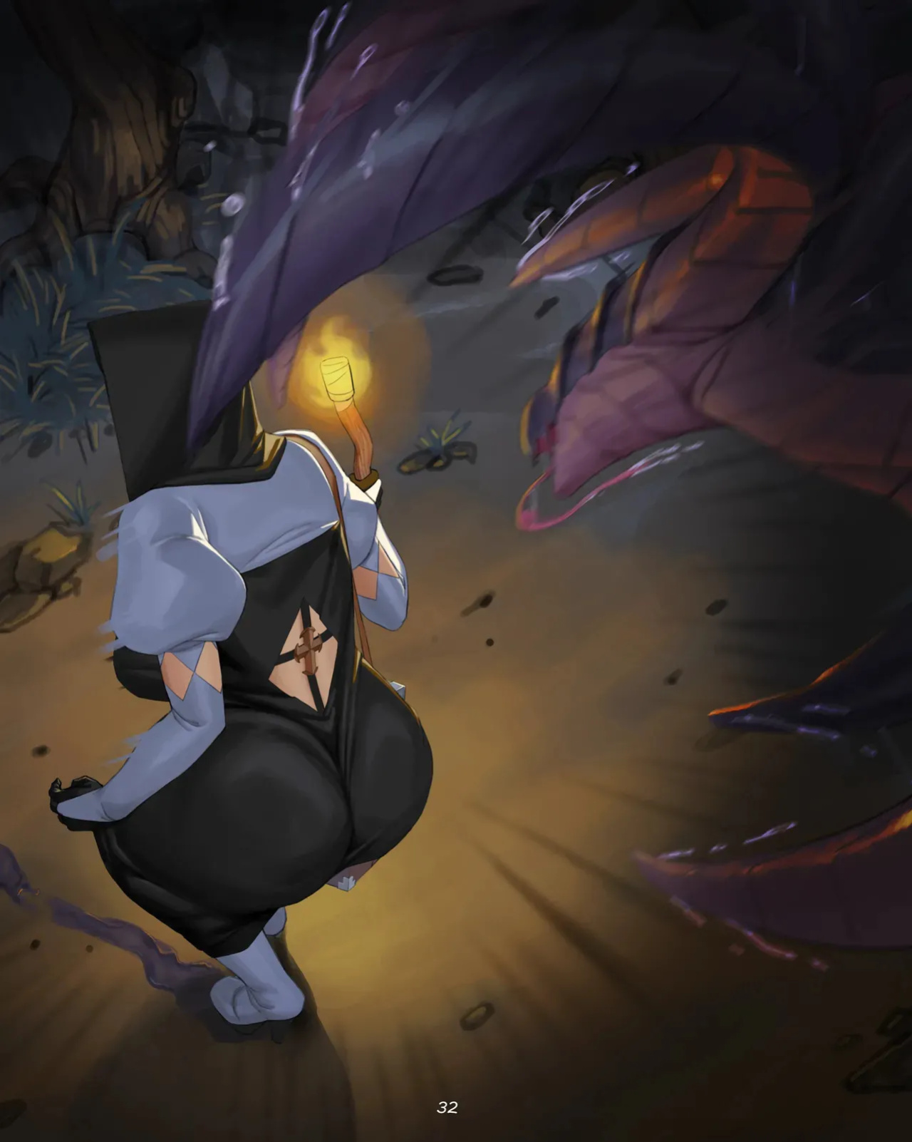 [Yuzhou Uchuu] D Vs. N Chapters 1-8 - English translation
