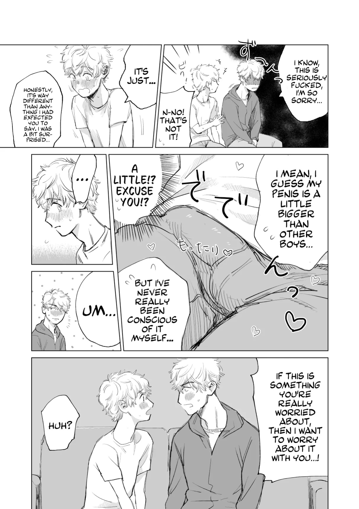 [Tameike] Ore no Kareshi ga Kyokonsugiru! | My boyfriend's too BIG! [A Cool Person]