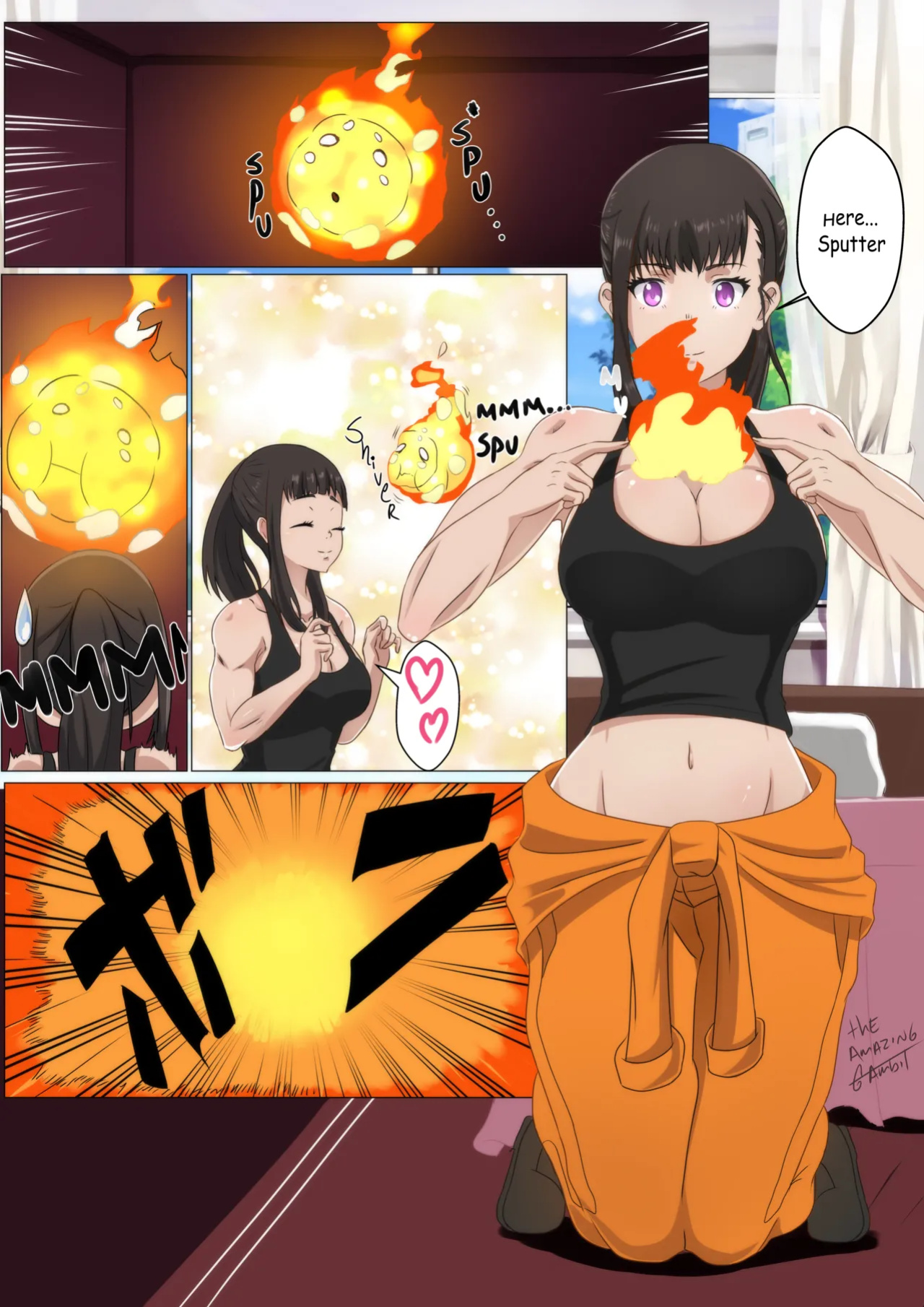 [TSFSingularity (The Amazing Gambit)] Too Hot to Handle ????! (Fire Force)
