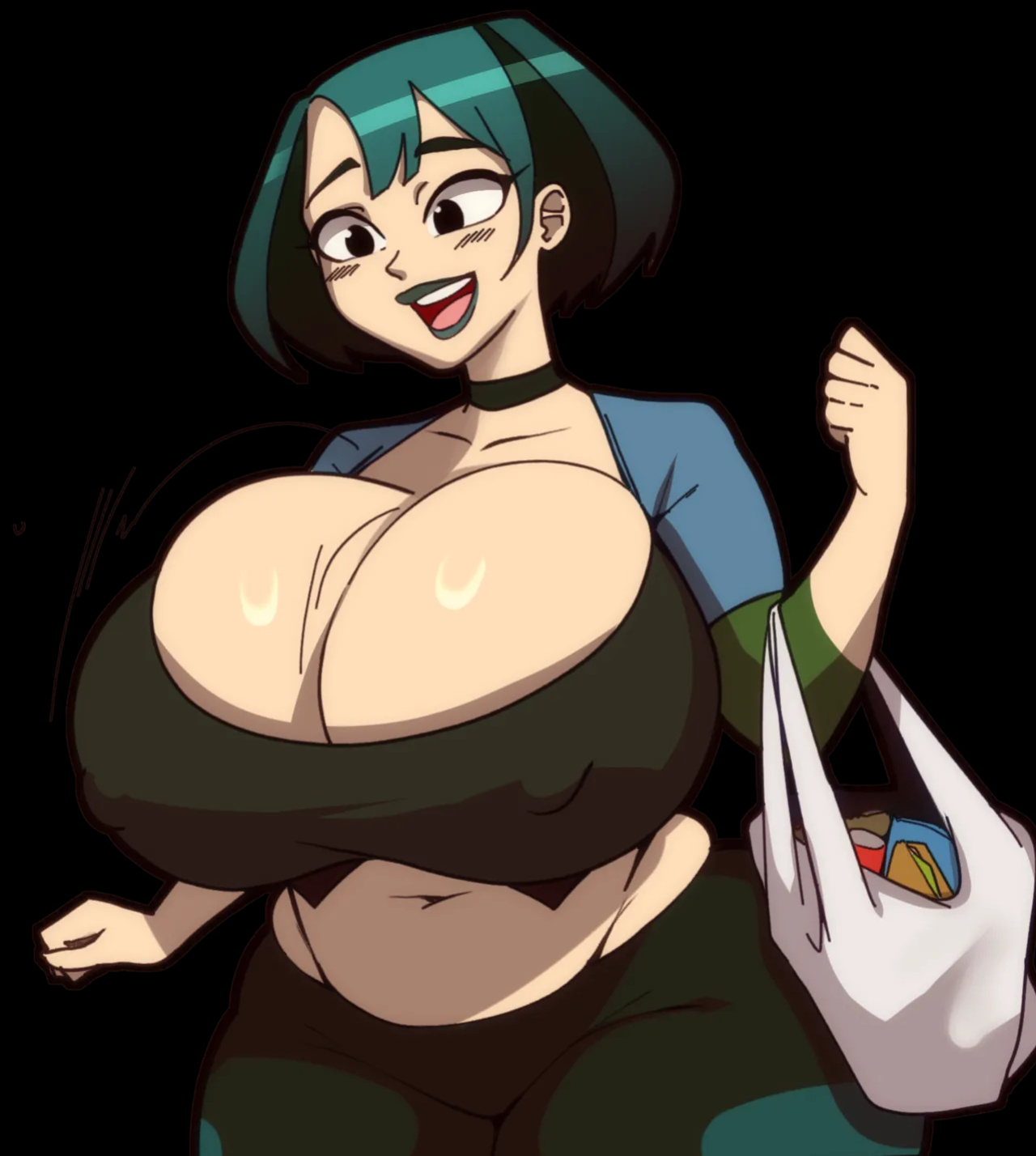 [BitterCream] Total Drama Island: The Adventures of Gwen! [Uncensored] (Total Drama Island)