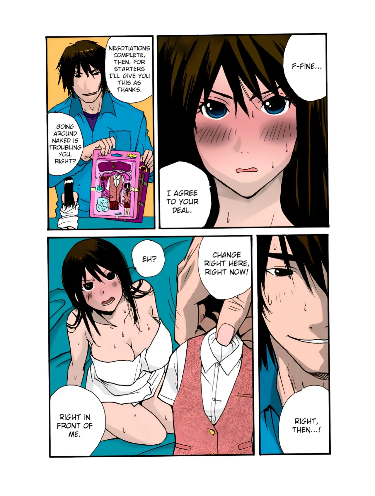 [Kika=Zaru] Small Kanojo ~18cm no Aitsu no Semasugiru Ana ~ -Eng- (Translated by Webdriver, Editor/Proofreader: Mariannana ) FULL COLOR