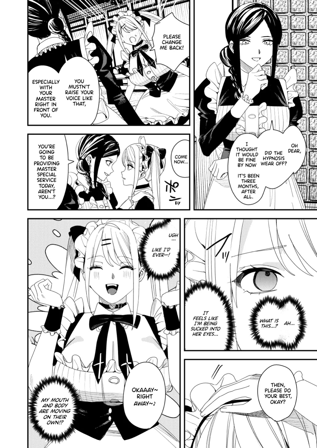 [Amuai Okashi Seisakusho (Betty)] Sekuhara Kyaku wa Maid ni shite Gohoushi Saseyo | Harasser Turned Maid Is Made to Service