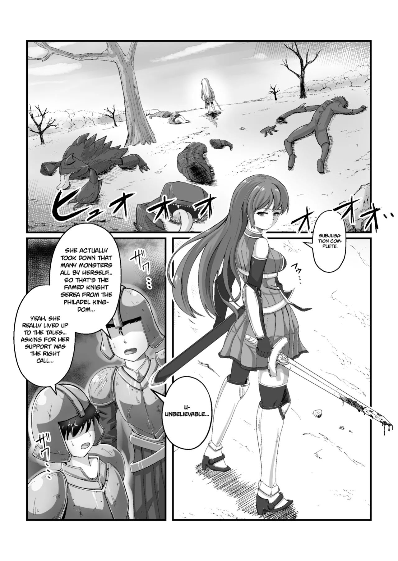 [k.y.k.y] Royal Knight’s Milking Tentacle Tease to Ecstasy [Project Valvein]