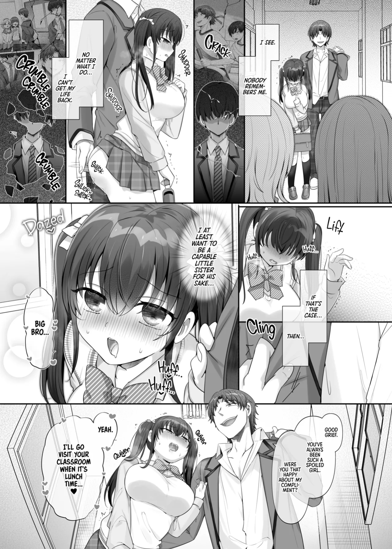 [Amuai Okashi Seisakusho (Hiiragi Popura, Ochita Ato Daisuki Samurai)] Ore wa Aitsu no Imouto Dorei | My Rival Turned Me Into His Genderbent Sex Pet