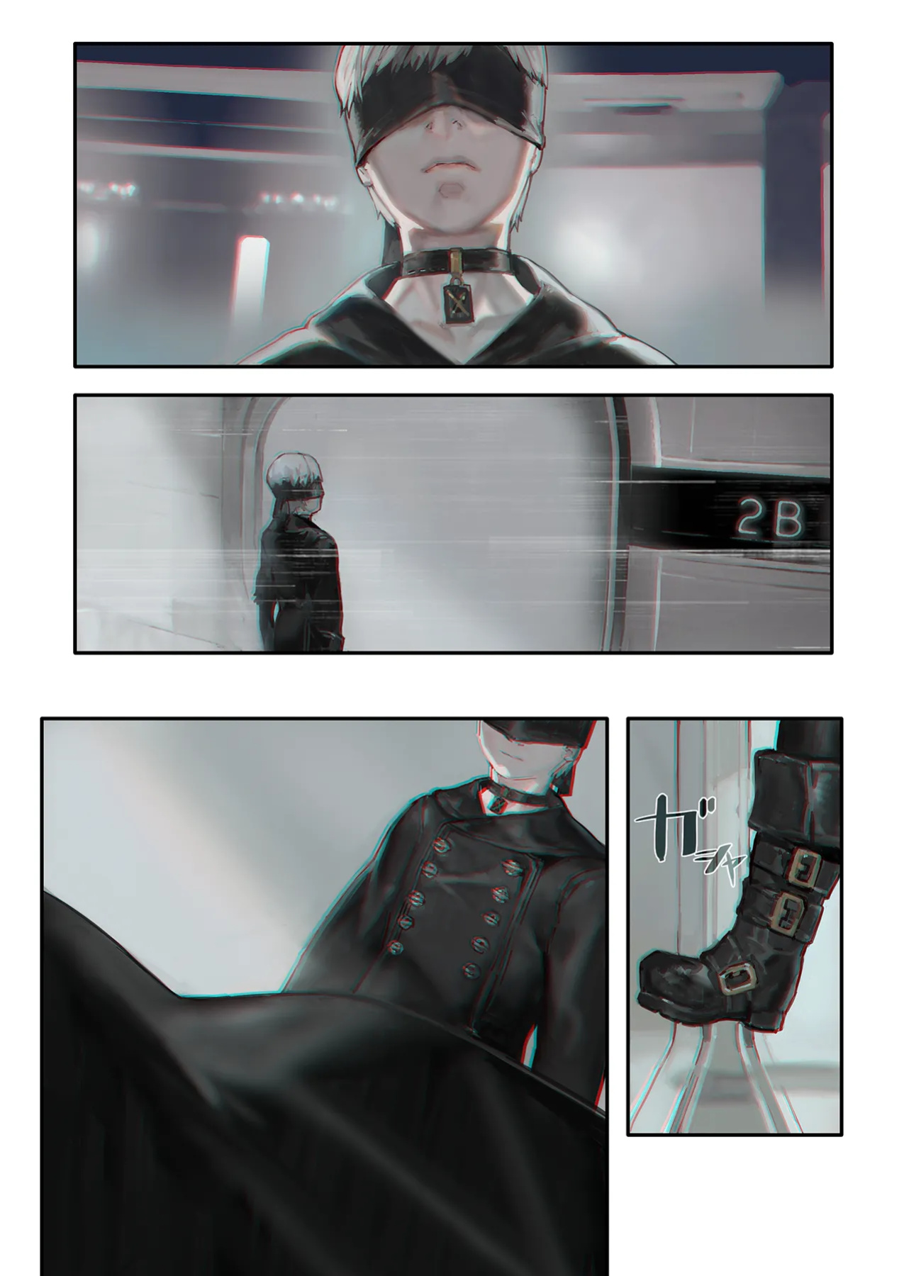 [Aoin no Junreibi (Aoin)] r[E]：2B9S (NieR:Automata)