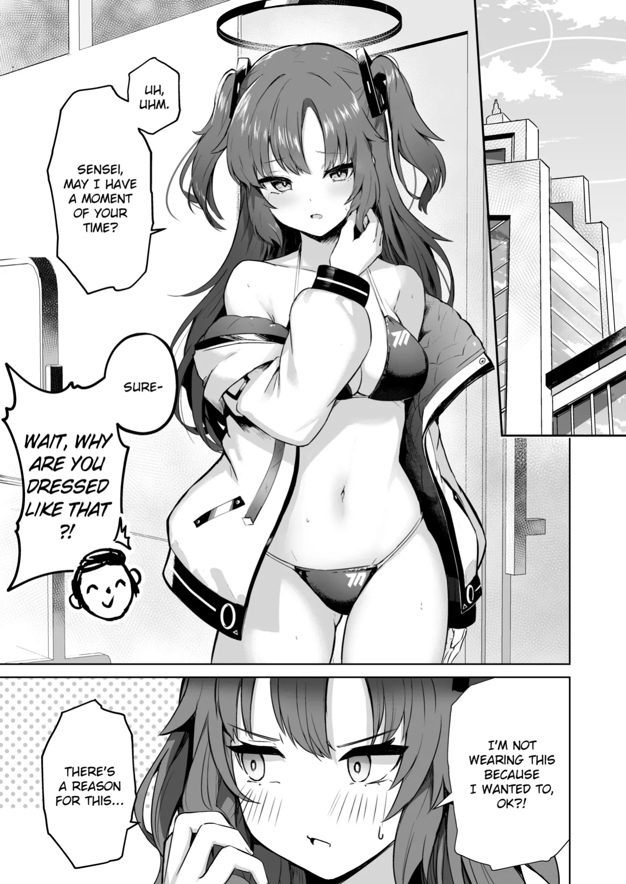 [N7747, MASKDO (Isegawa Yasutaka, Masco)] Dokidoki Bikini Seminar (Blue Archive) [Literally Starving]