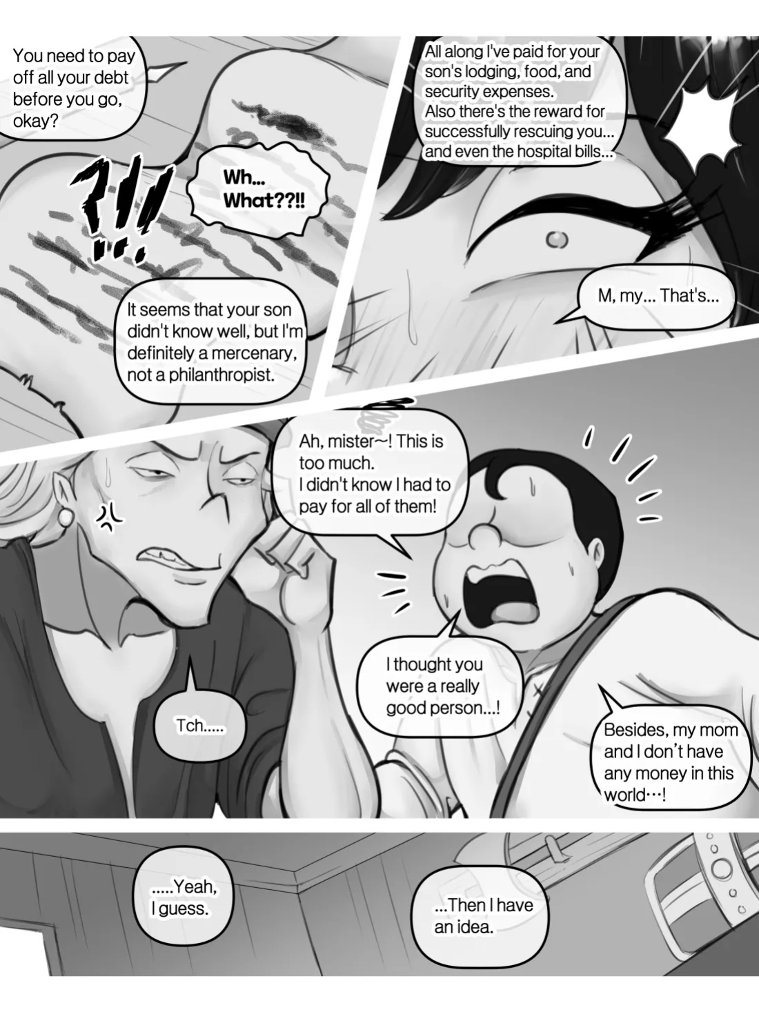 [XBOY] Mama and Mama's Boy gets Isekai'd Part 1 - 18