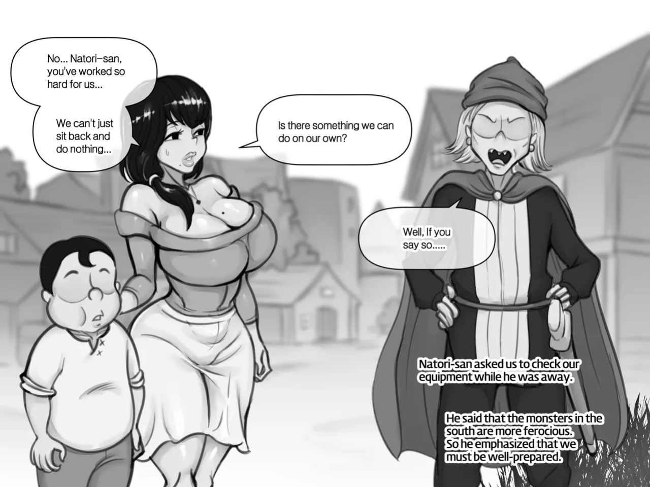 [XBOY] Mama and Mama's Boy gets Isekai'd Part 1 - 18