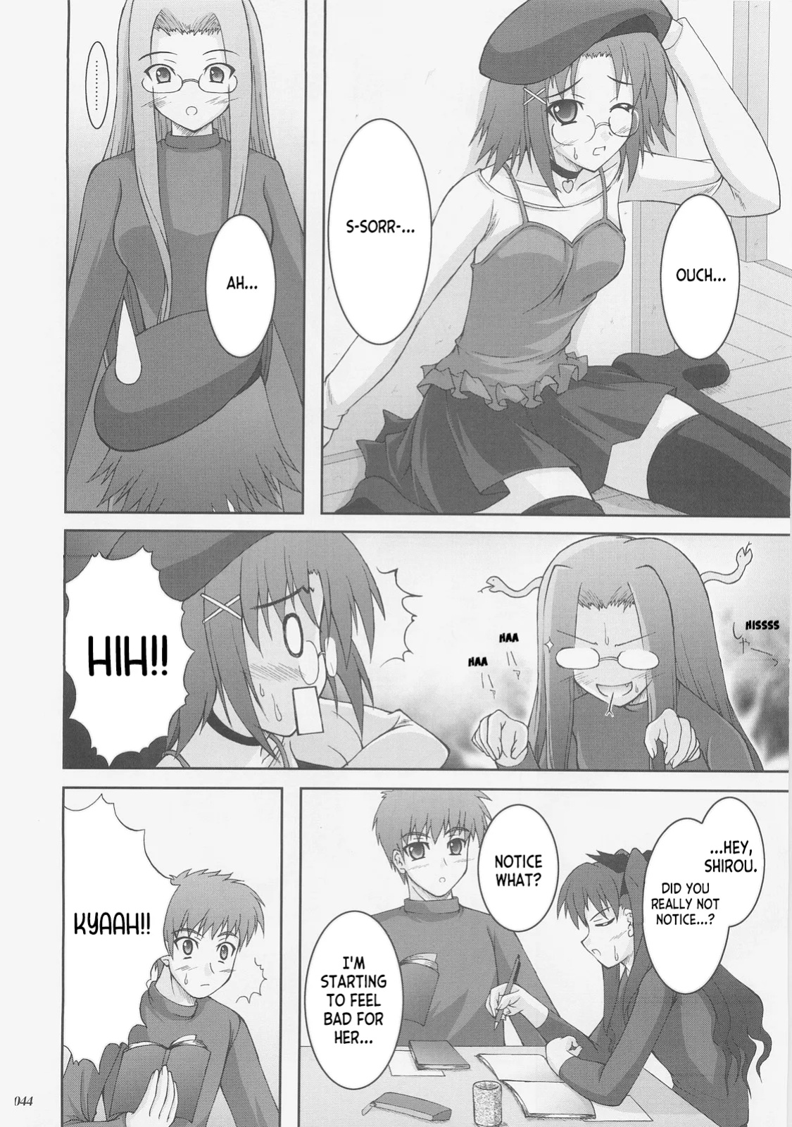 (C73) [SEITOKAISHITSU (Akimoto Dai)] Kaiki Gesshoku | Regressive Eclipse (Tsukihime, Fate/stay night) [ianuela]
