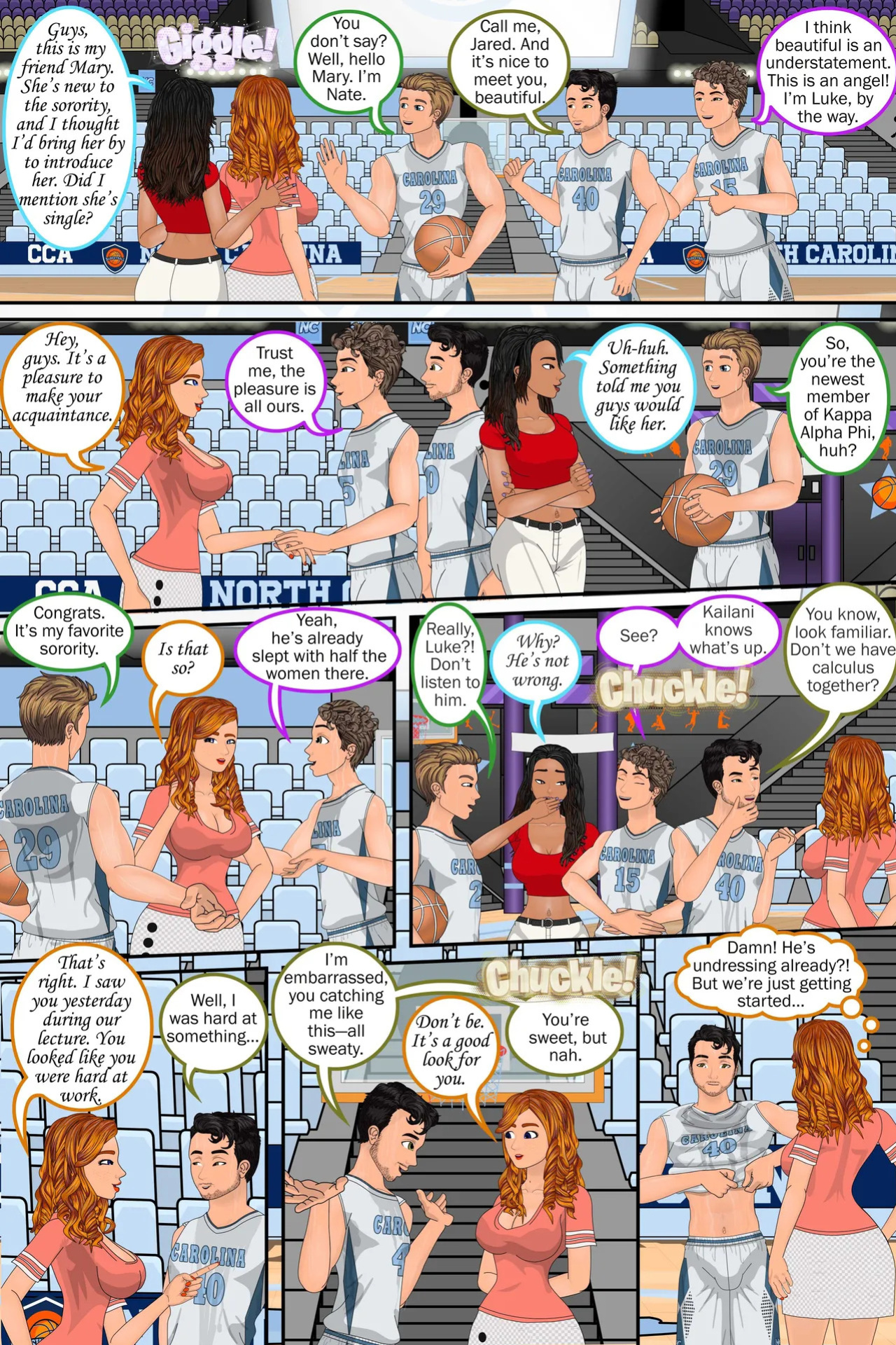 [Sapphire Foxx] The Coed Curse - Sorority Sisters