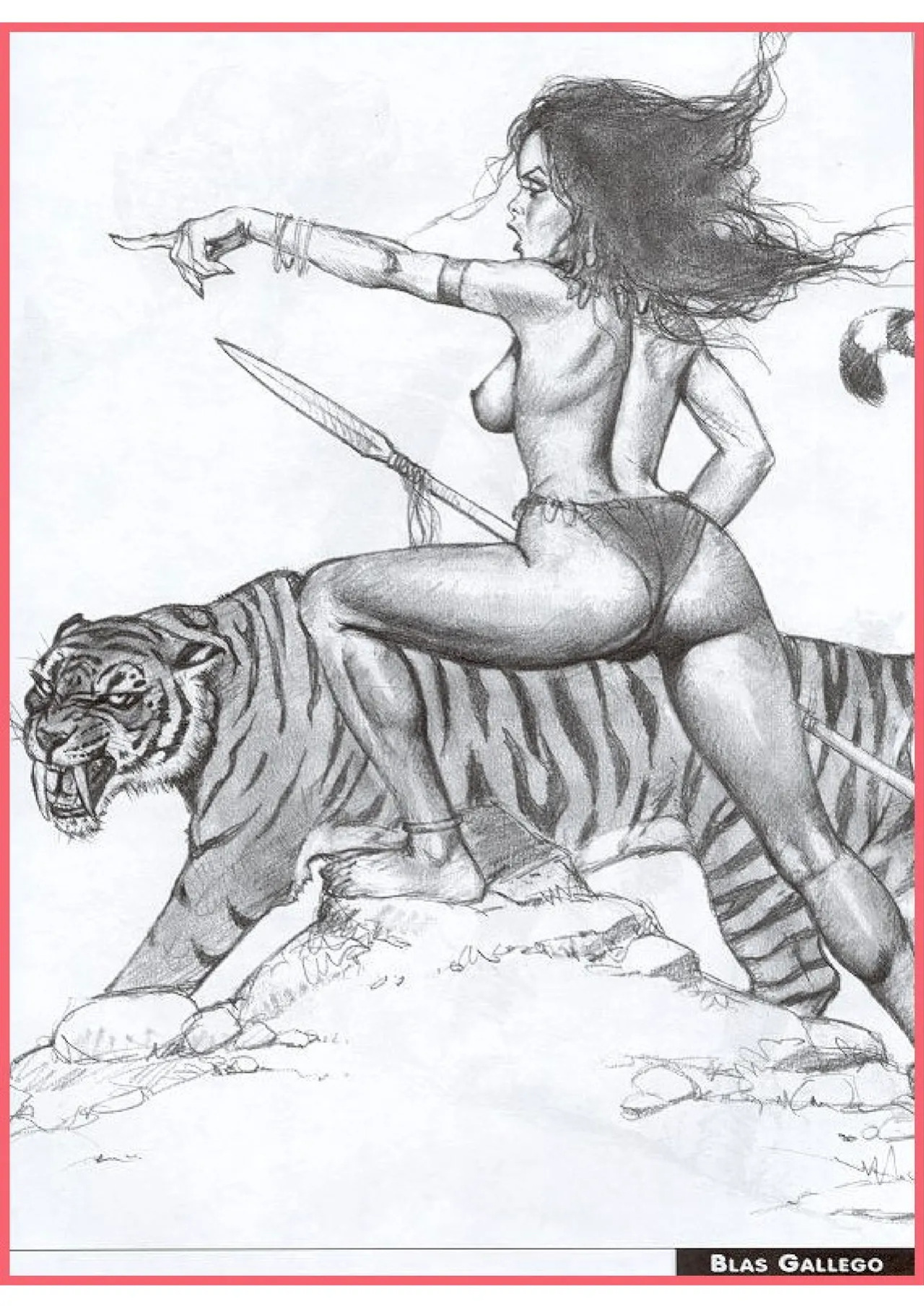 Primal Lust (A Gallery Girls Collection) [English]