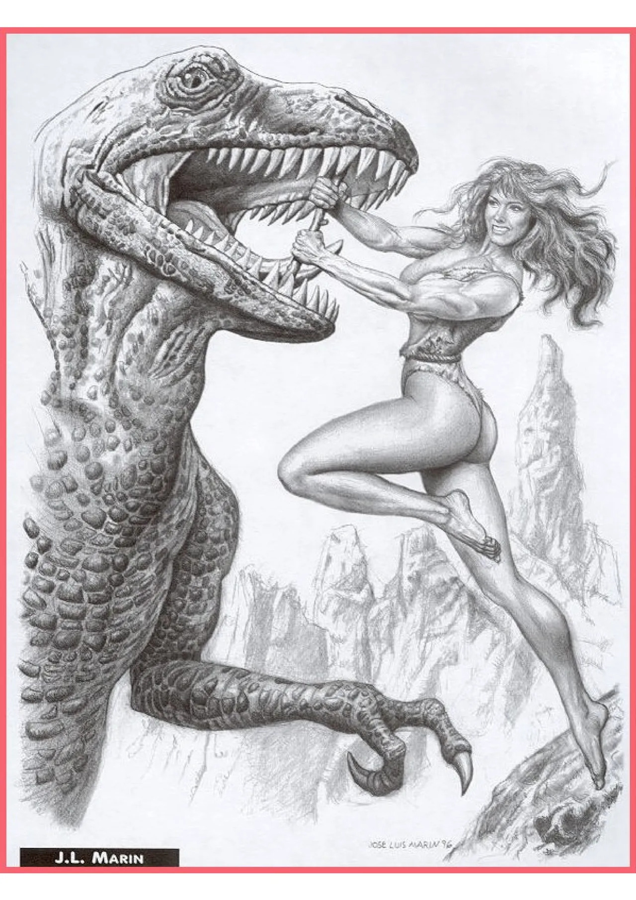 Primal Lust (A Gallery Girls Collection) [English]