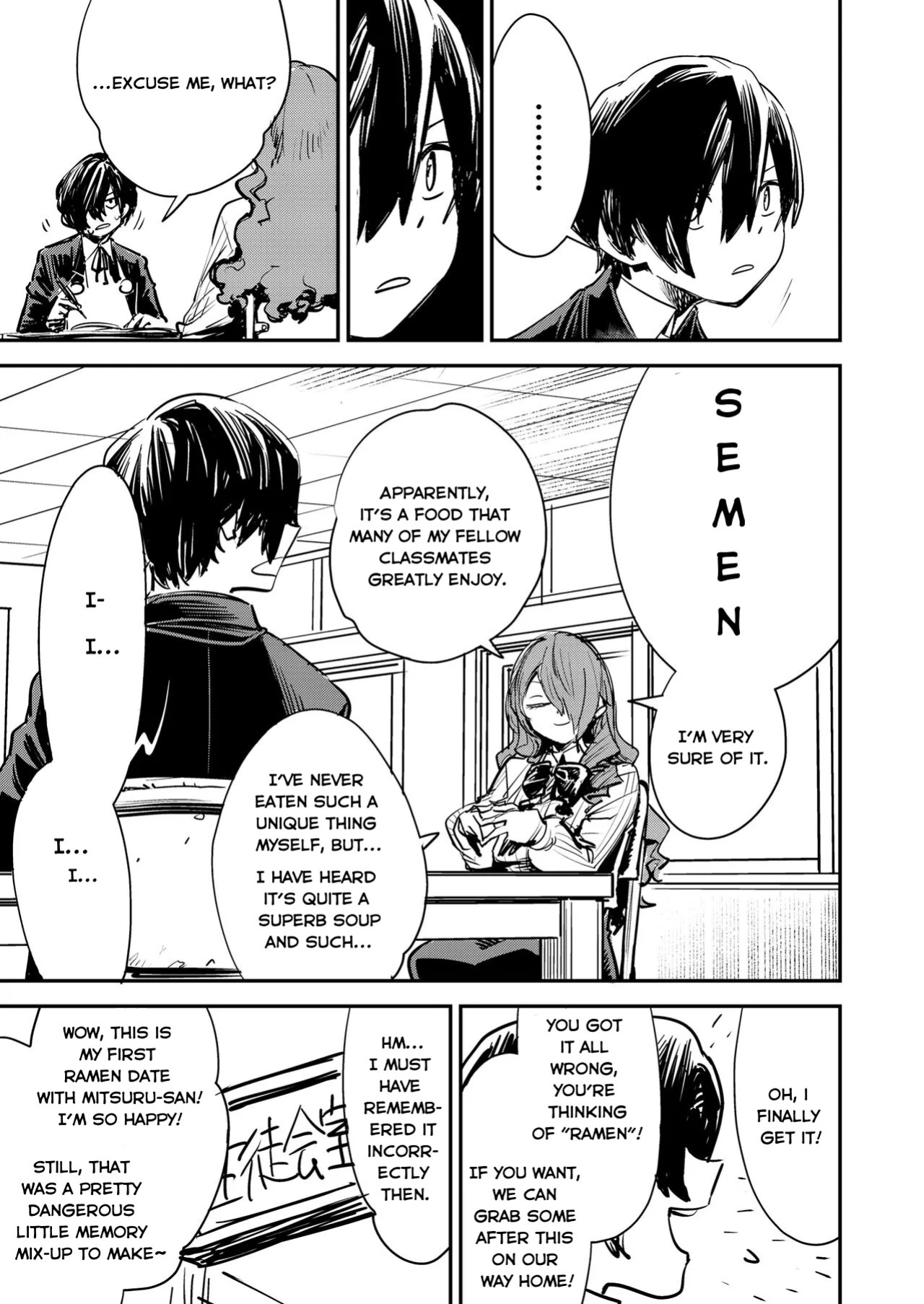 [Haraise Kaiwai (Yucchris)] Otanoshimi Semen Date | A Fun Semen Date (Persona 3) [English] [Kappa_Darklit] [Digital]