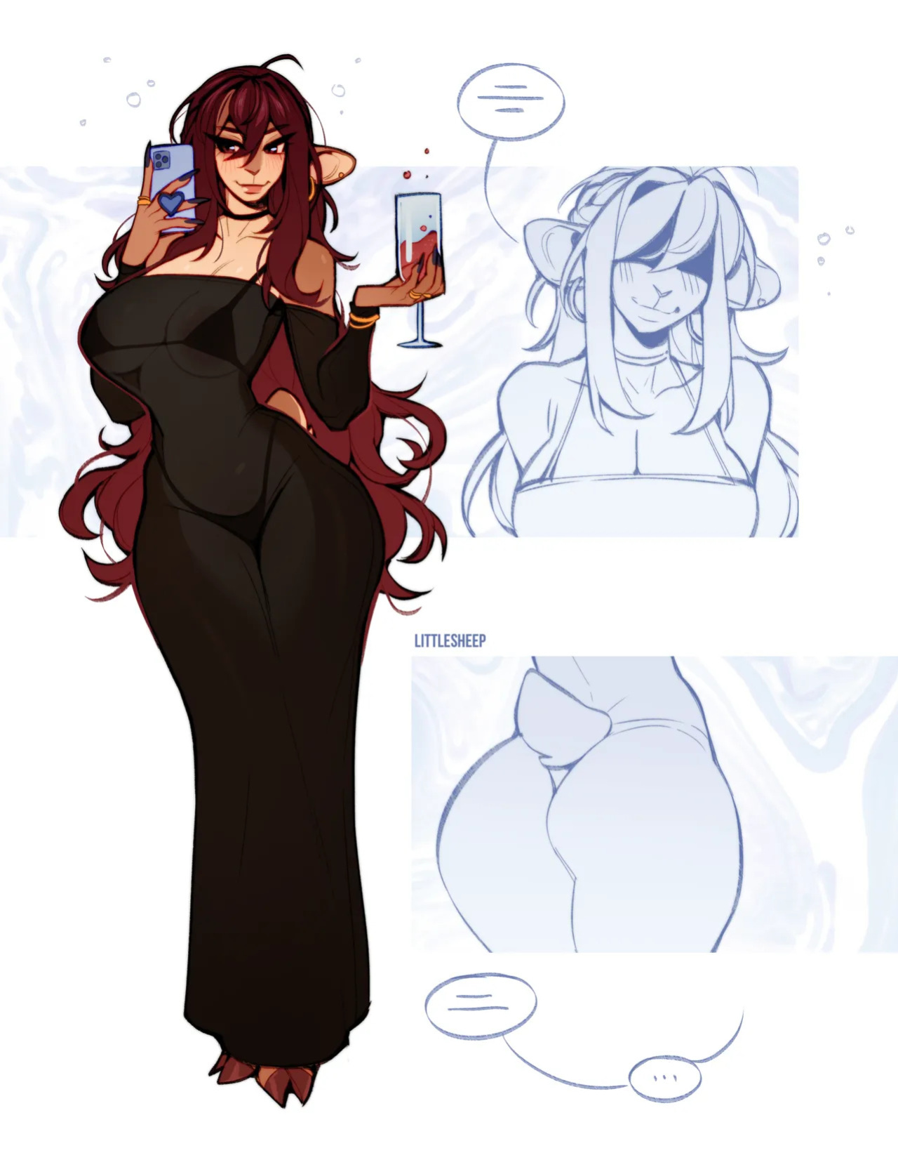 [various] Melani Quart (OC by Little Sheep)