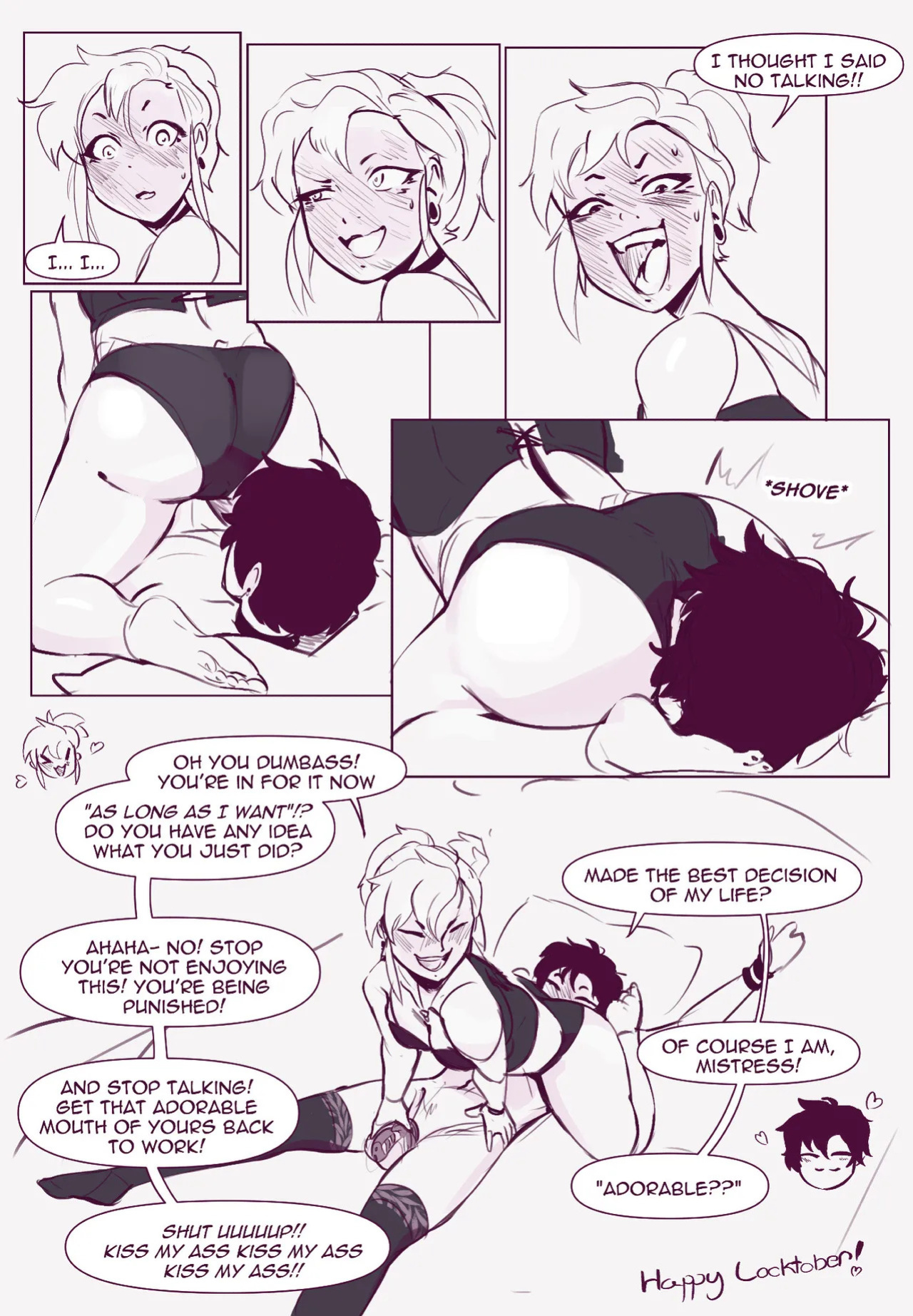 [Theo Draws] Em and Ike's Roleplay