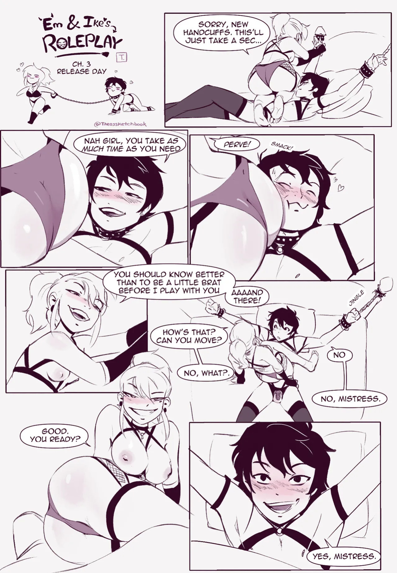 [Theo Draws] Em and Ike's Roleplay
