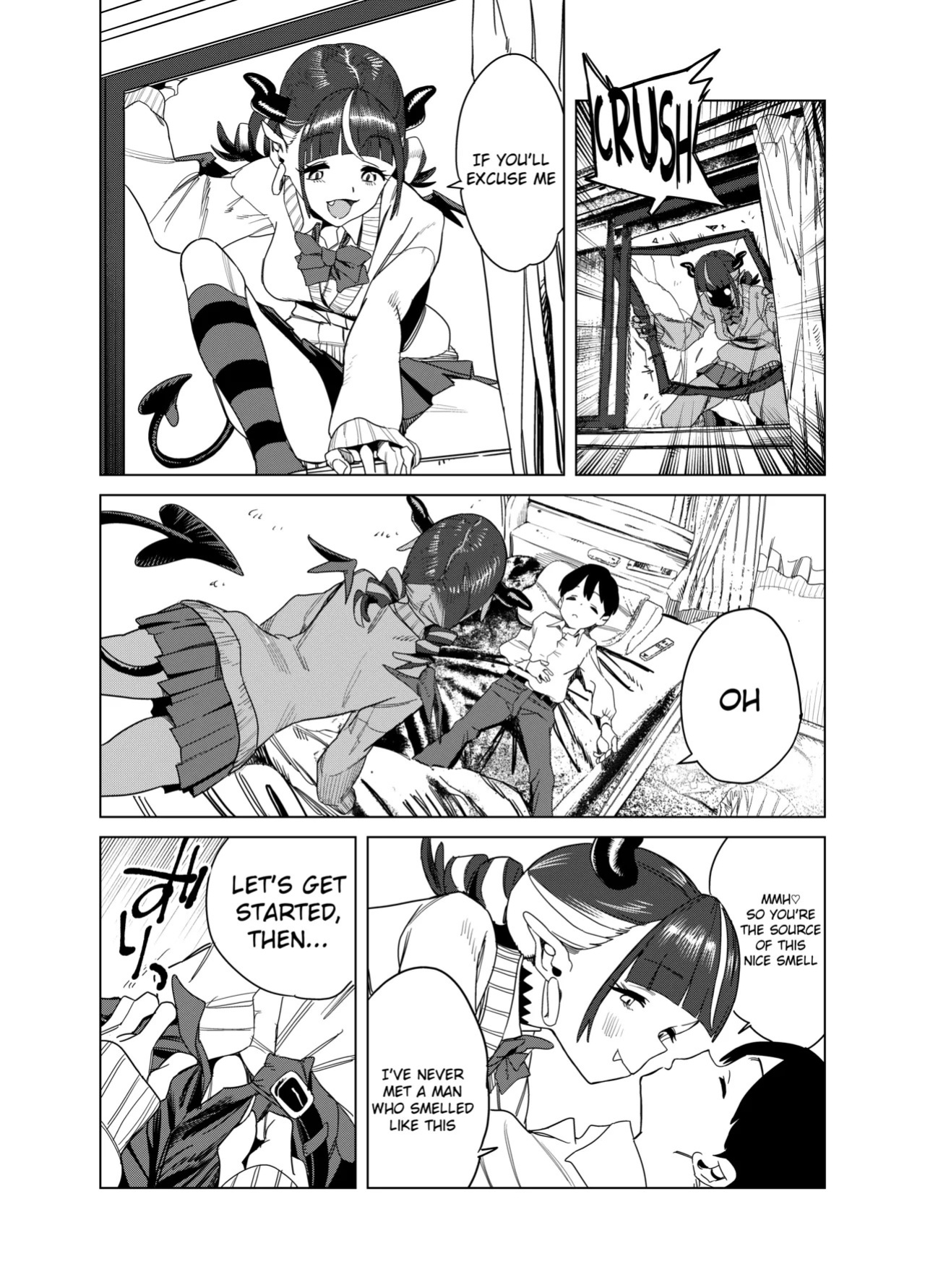 [Gya-tei] Tenkou Shitekita Gal Succubus no Gochisou wa Boku Hitori!? 2 [English]