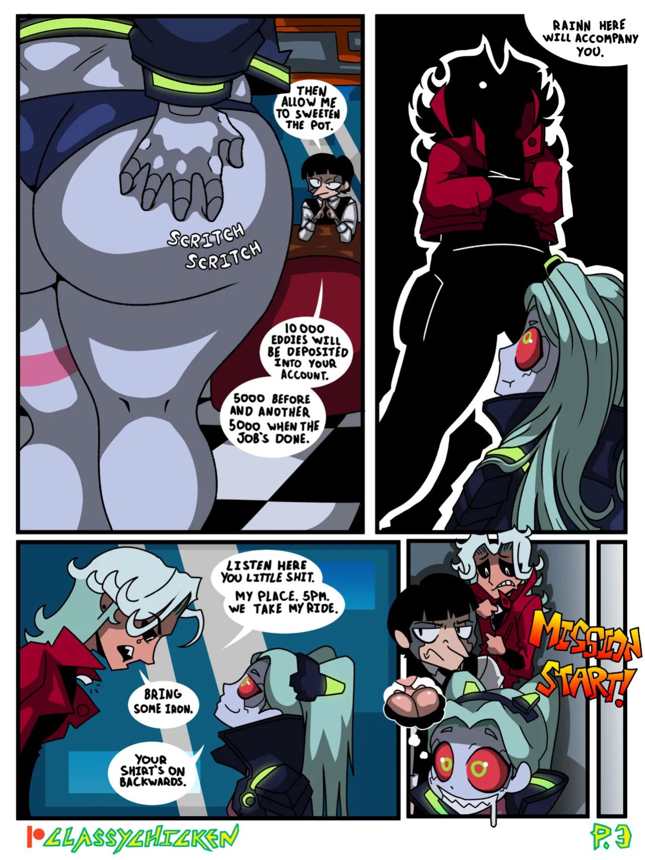 [ClassyChicken]Rebecca's New Chrome[English]